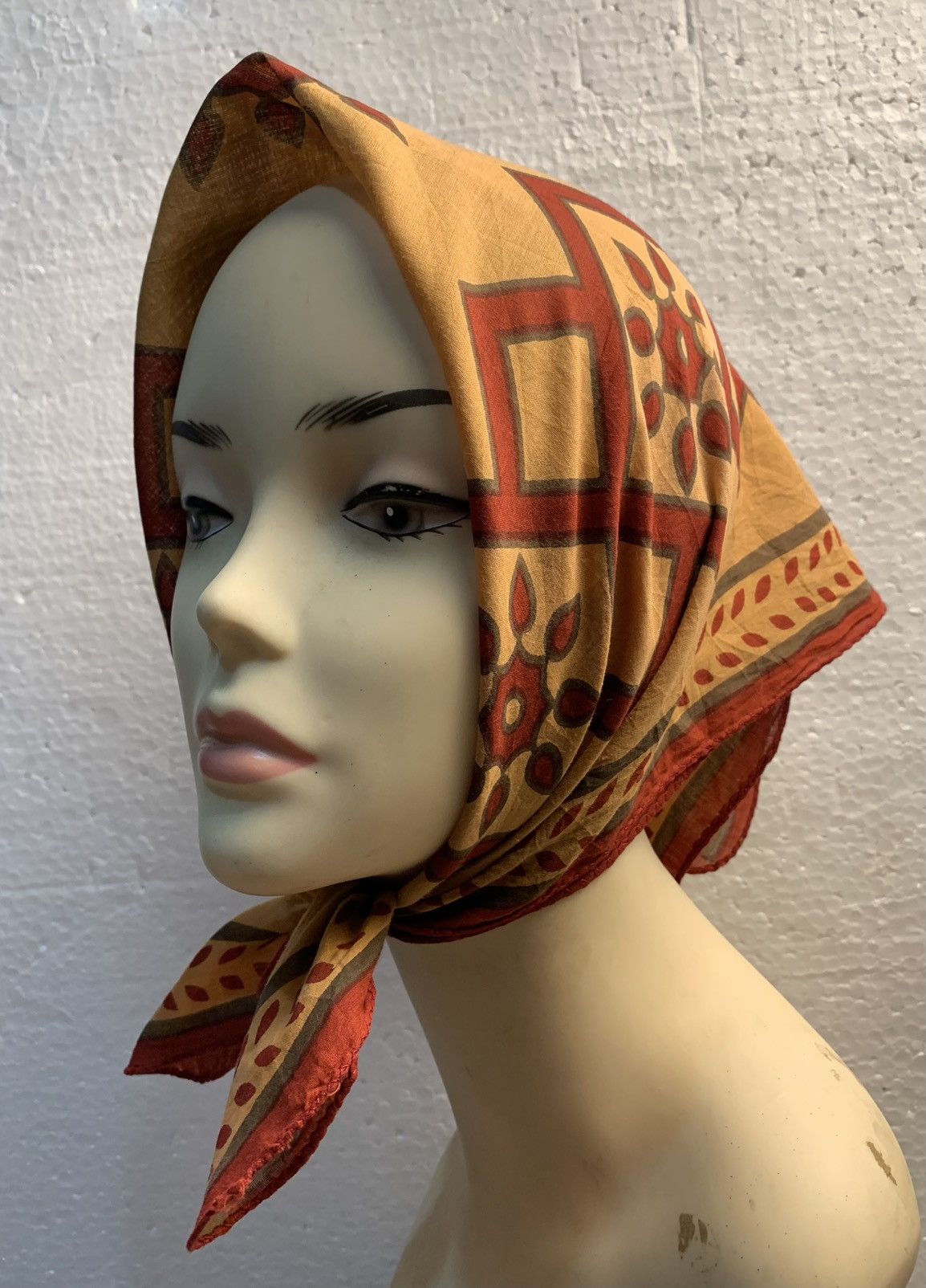 Vintage Jim Thompson Handkerchief Neckerchief Bandana Size ONE SIZE - 1 Thumbnail