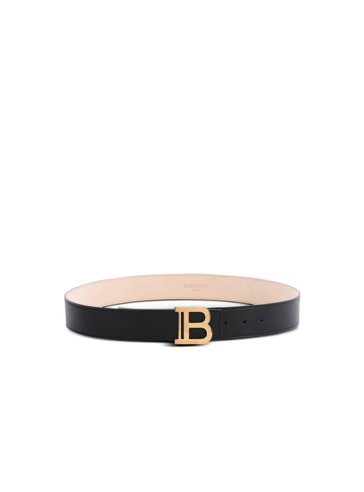 Balmain B-Belt in smooth calf leather Belt Size 85