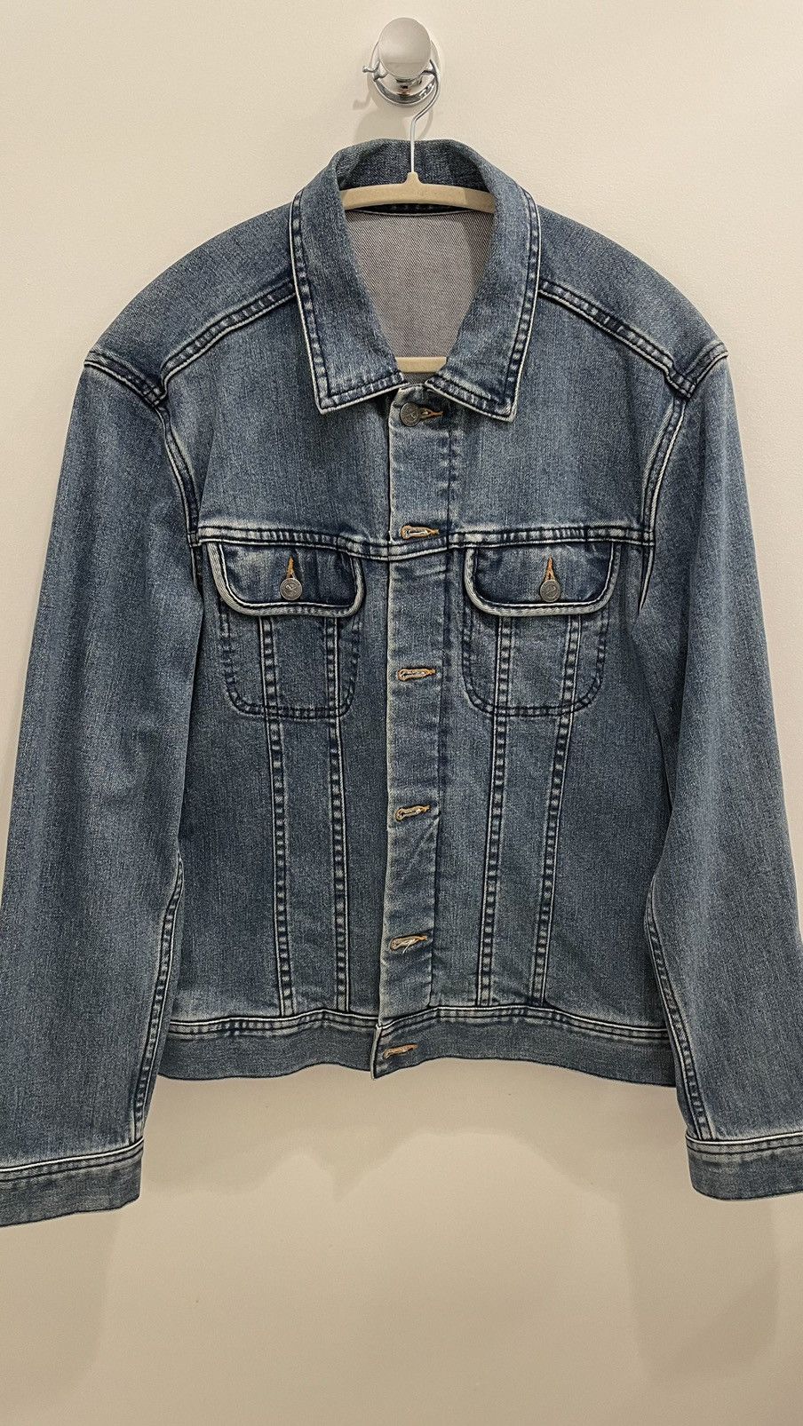 A.P.C. A.P.C. Fitted Denim Jacket Size US L / EU 52-54 / 3 - 4 Thumbnail