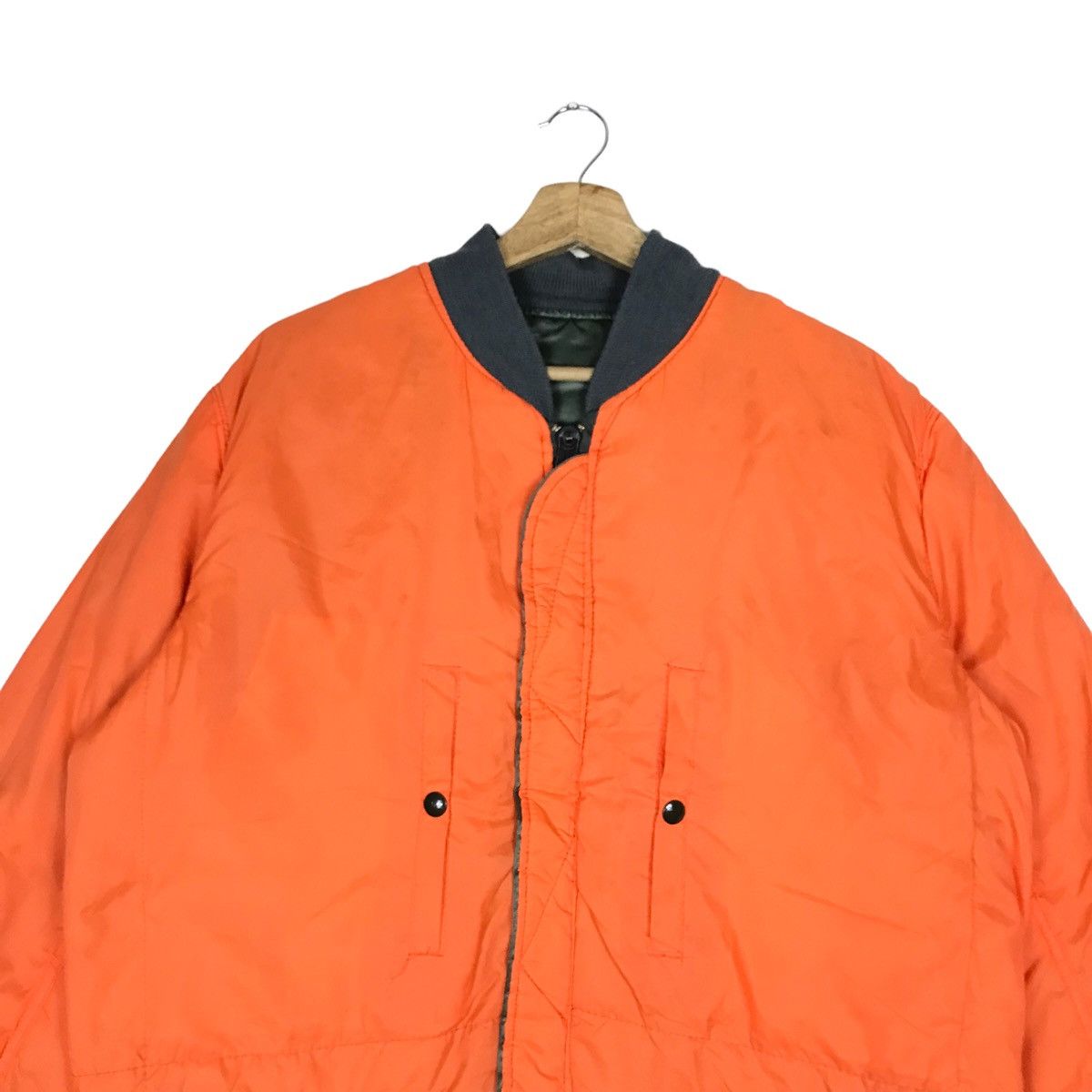 Vintage Vintage 80s Corinth MFG Co US MA-1 Bomber Flight Jacket Size US M / EU 48-50 / 2 - 6 Thumbnail