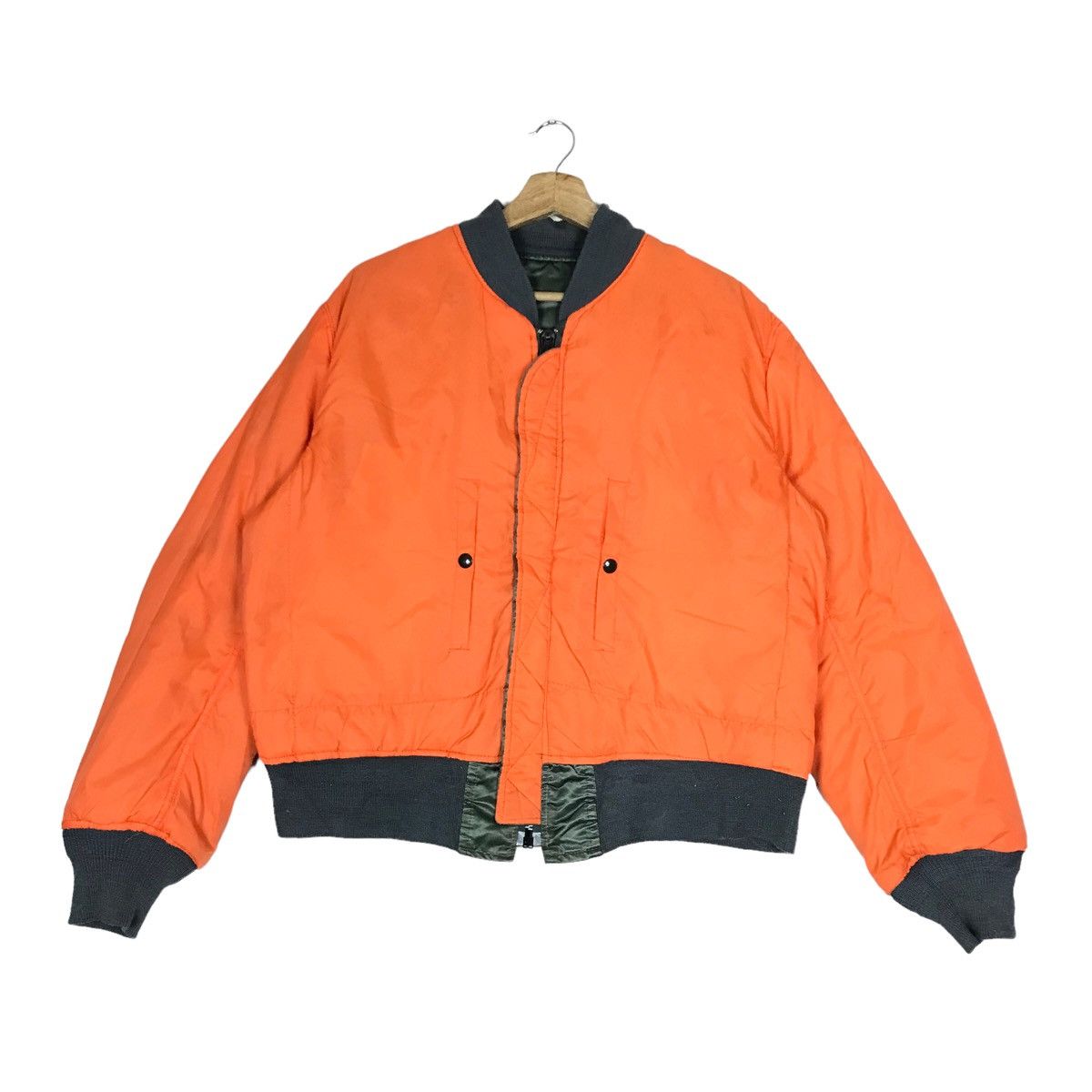 Vintage Vintage 80s Corinth MFG Co US MA-1 Bomber Flight Jacket Size US M / EU 48-50 / 2 - 5 Thumbnail