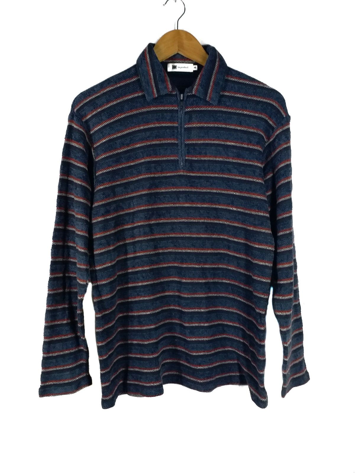 Issey Miyake ISSEY MIYAKE Stripes Long Sleeve Size US S / EU 44-46 / 1 - 1 Thumbnail