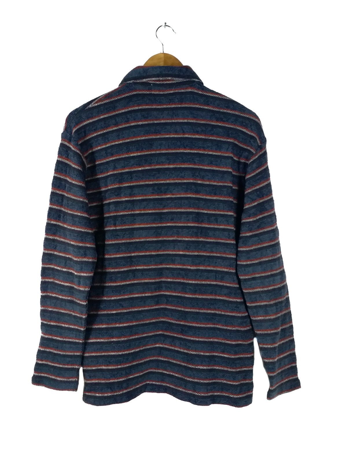 Issey Miyake ISSEY MIYAKE Stripes Long Sleeve Size US S / EU 44-46 / 1 - 3 Thumbnail