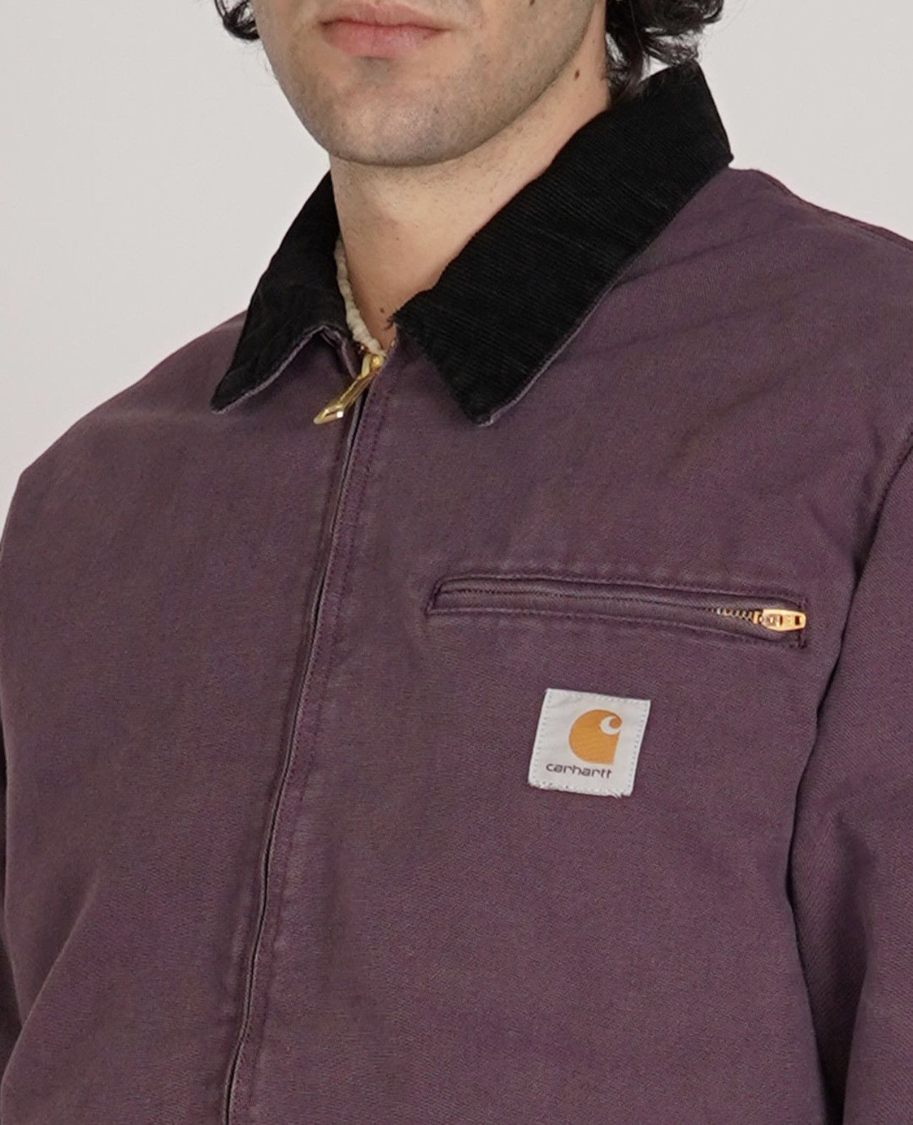 Carhartt × Carhartt Wip OG Detroit Jacket | Dark Plum RARE | Grailed 