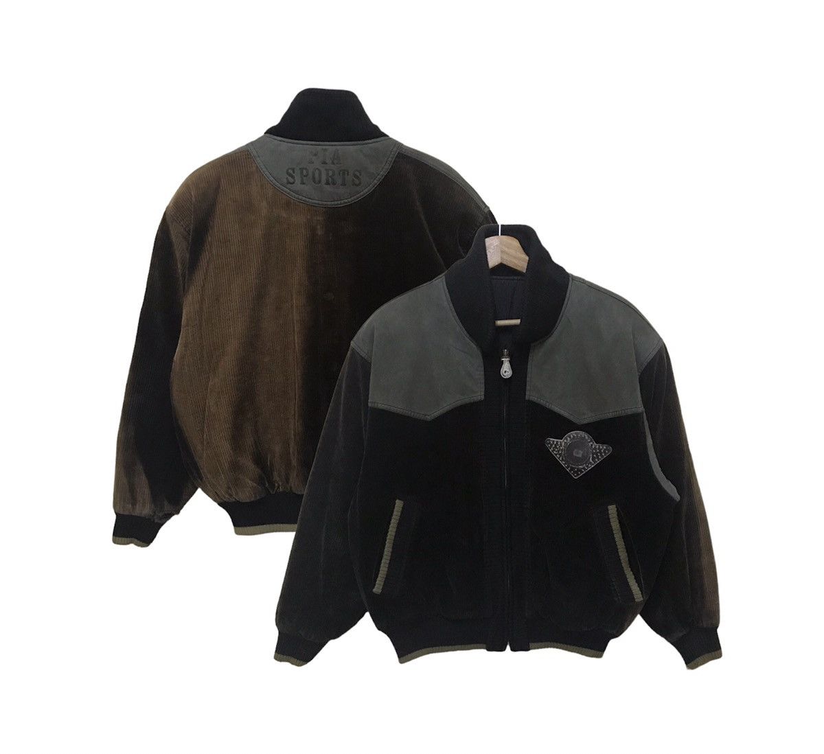 Vintage Japanese Pia Sports Two Tone Jacket