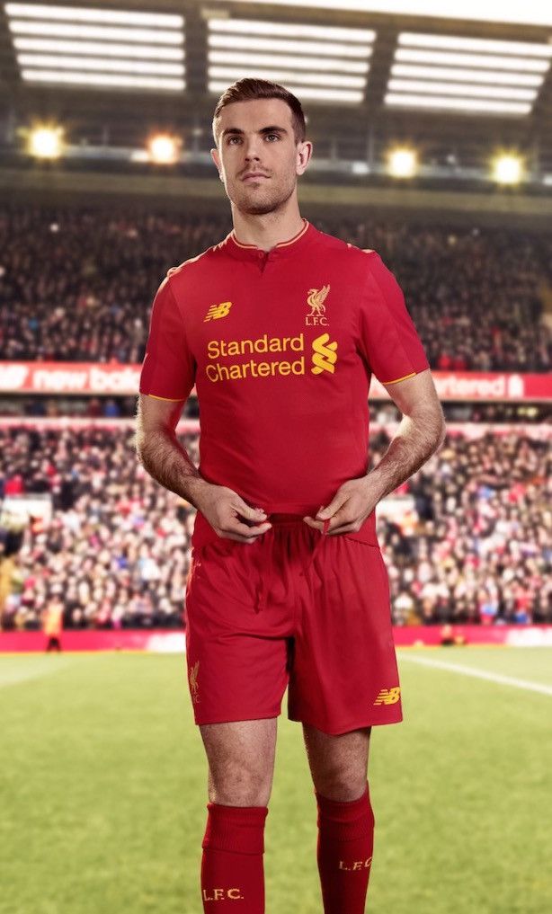 New Balance Liverpool 2016-2017 Home Soccer Jersey Football Shirt Kit Size US S / EU 44-46 / 1 - 3 Thumbnail