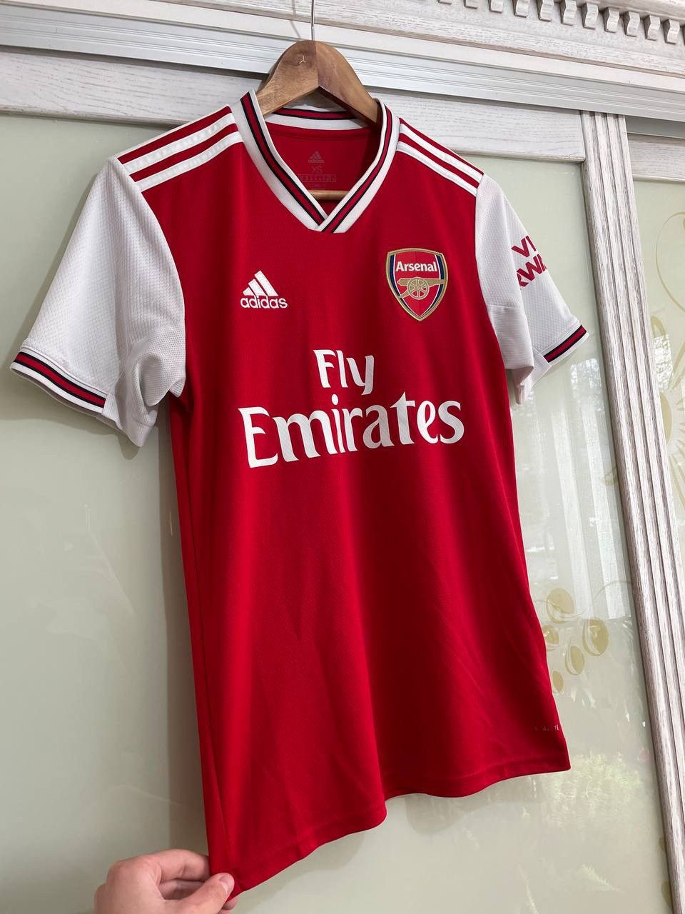 Adidas Arsenal 2019-2020 Home Soccer Jersey Football Shirt Kit Size US XS / EU 42 / 0 - 2 Thumbnail