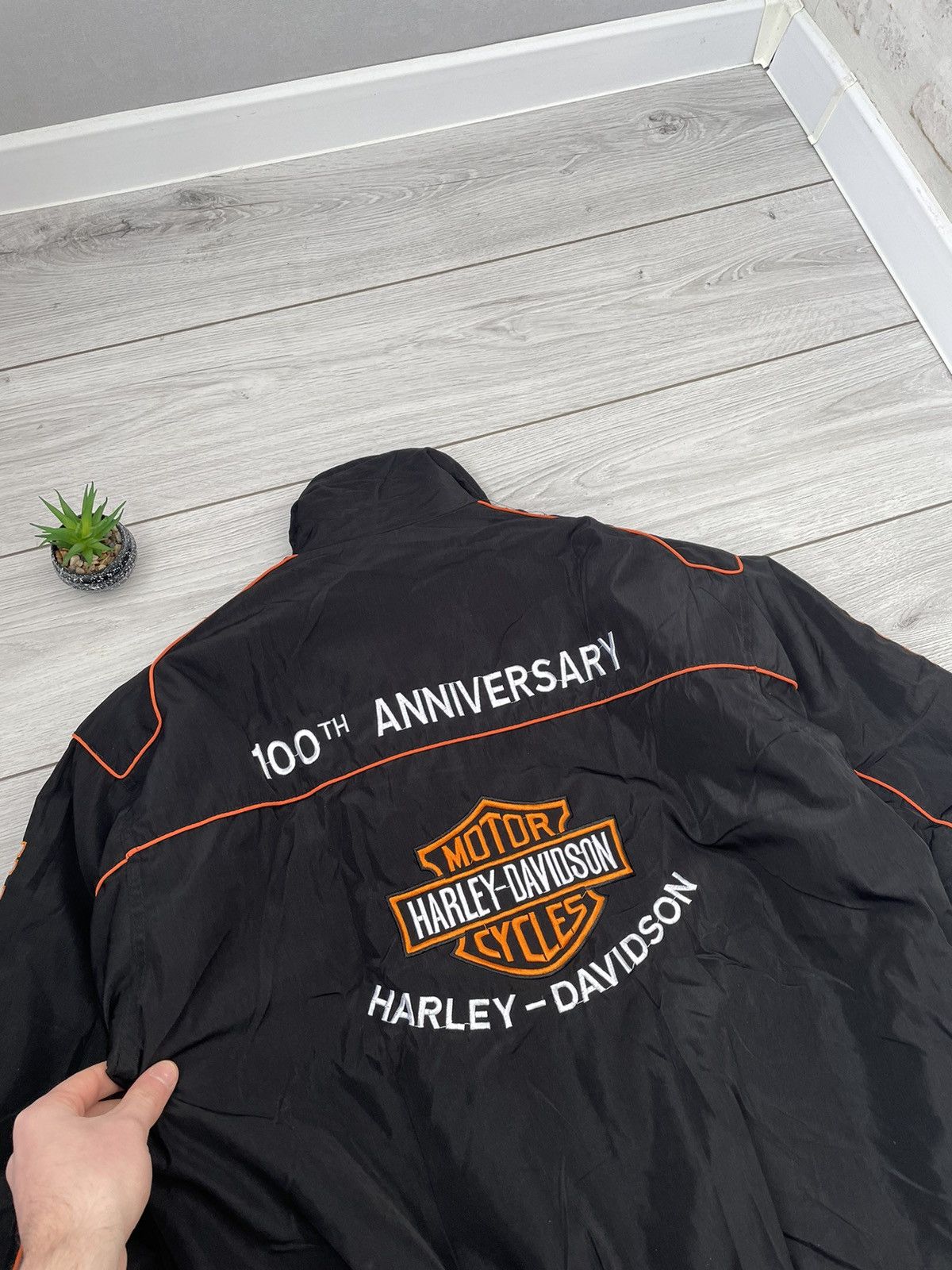 Harley Davidson Vintage Harley Davidson Racing Jacket Size US XL / EU 56 / 4 - 9 Thumbnail