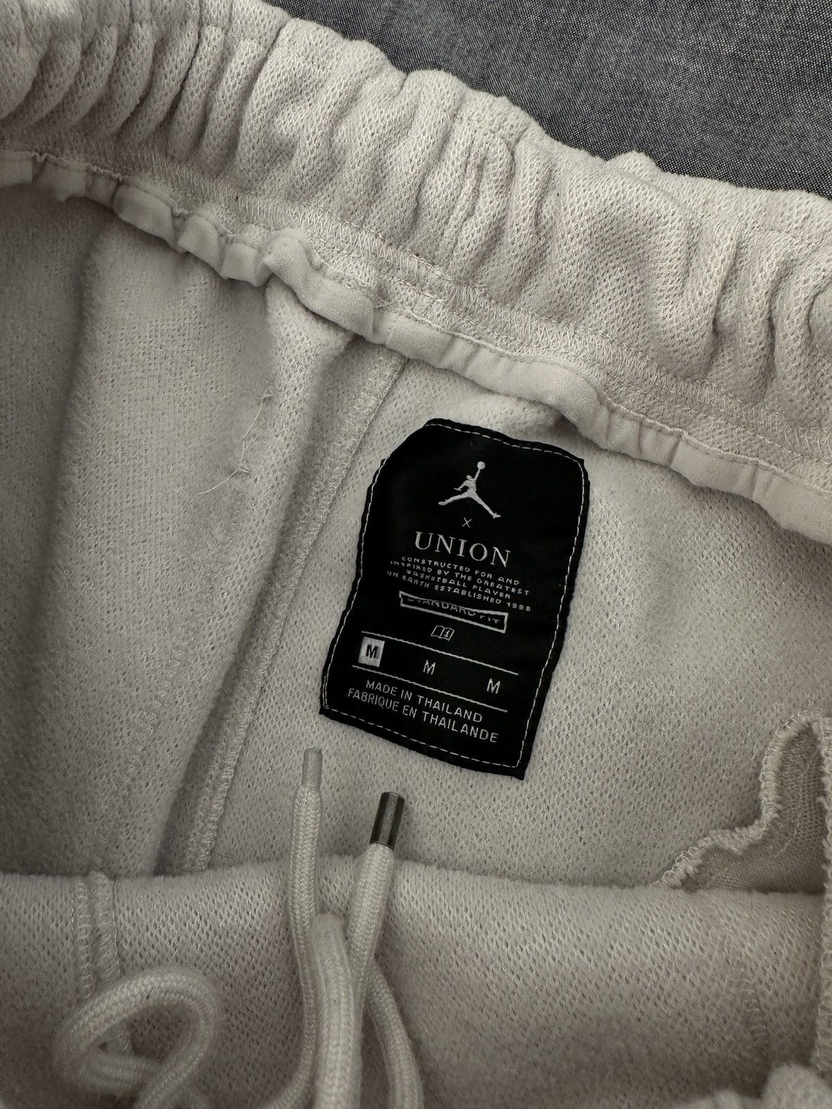 Jordan Union LA Leisure Pants Bone Size M