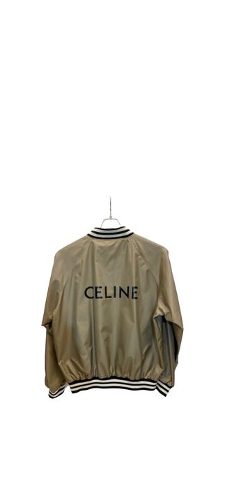 Celine Celine Logo Teddy Jacket | Grailed