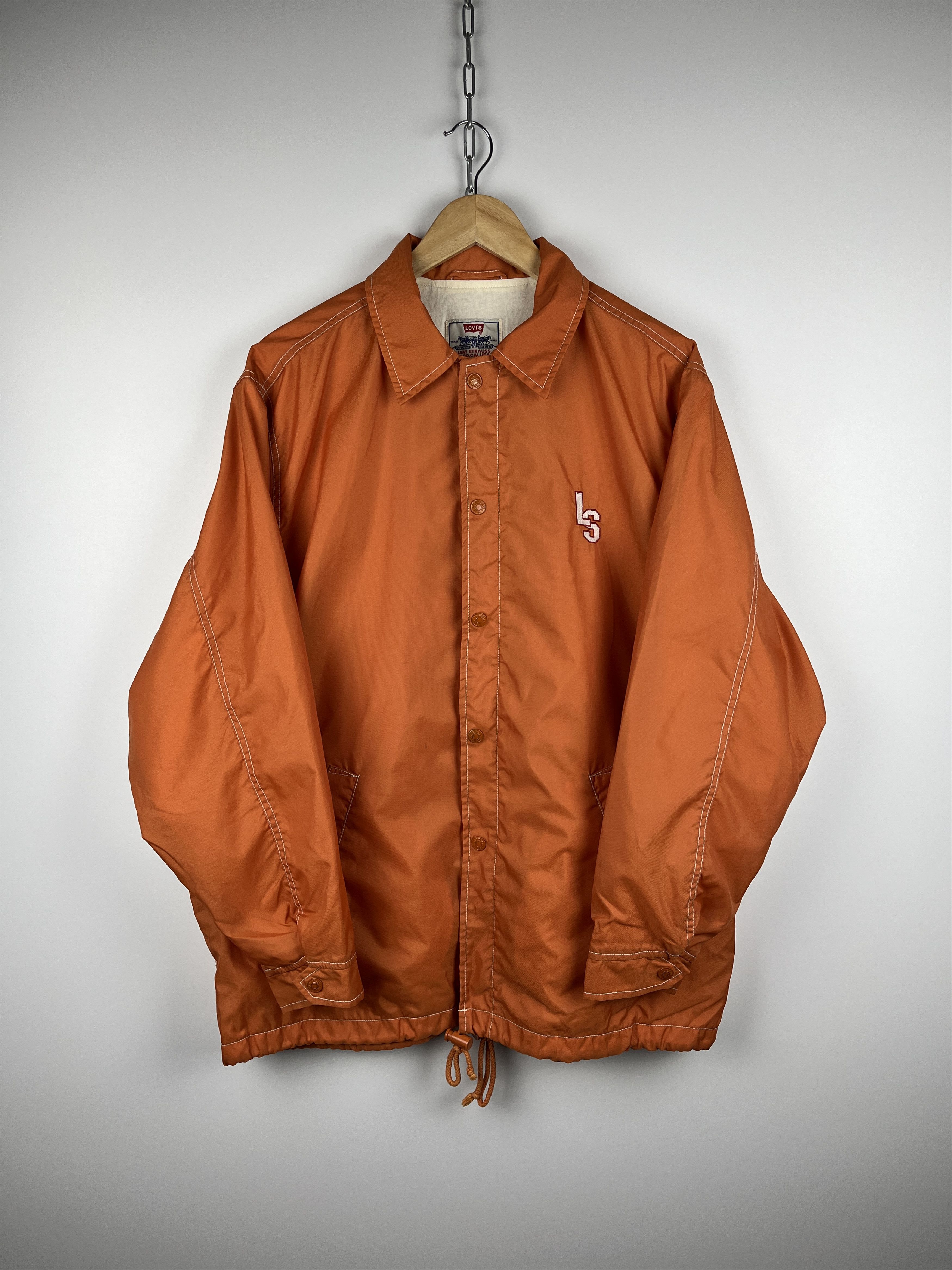 Levi's 90's Levi's Vintage Overshirt Nylon Jacket Size US S / EU 44-46 / 1 - 8 Thumbnail