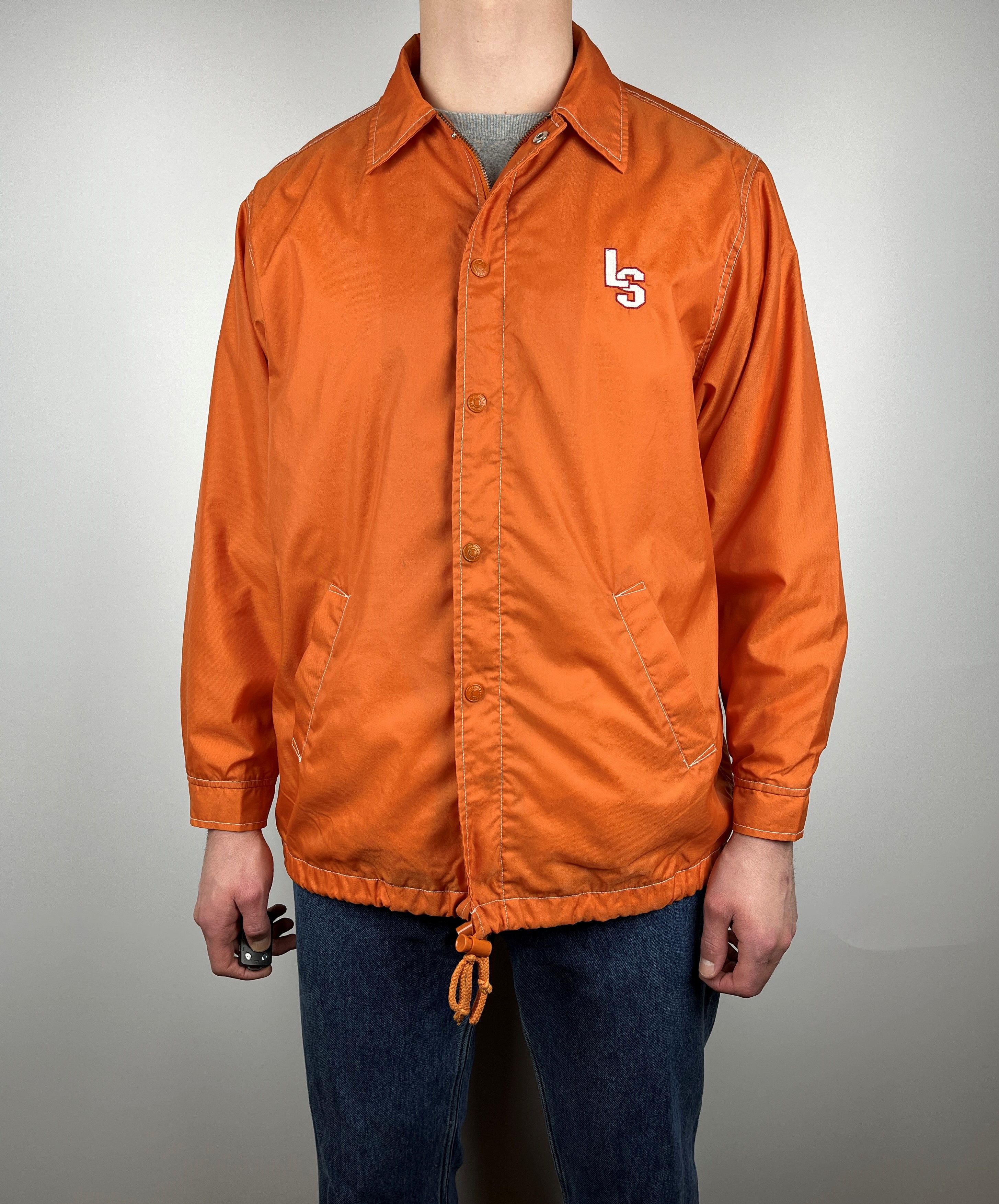 Levi's 90's Levi's Vintage Overshirt Nylon Jacket Size US S / EU 44-46 / 1 - 1 Thumbnail