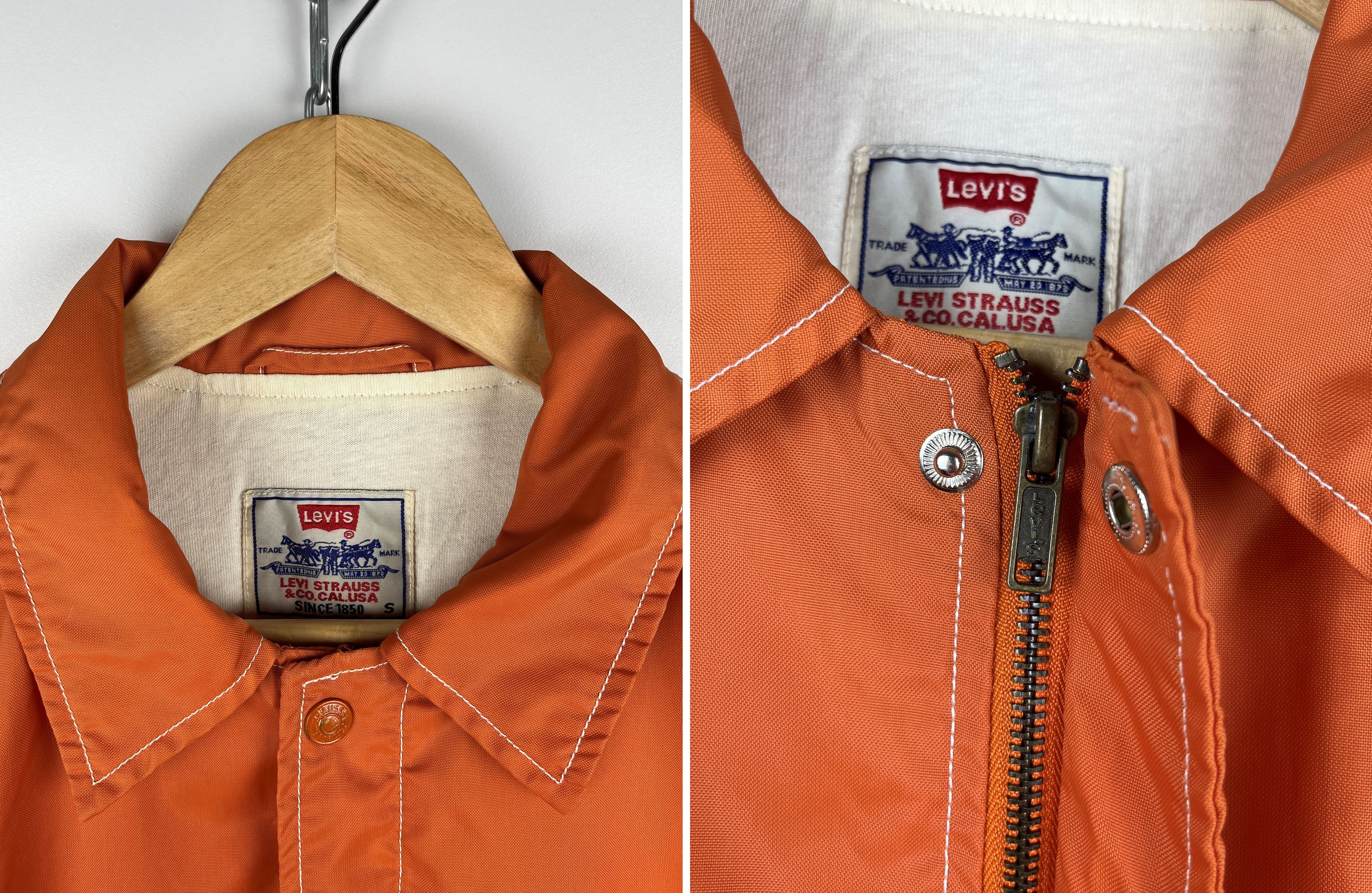 Levi's 90's Levi's Vintage Overshirt Nylon Jacket Size US S / EU 44-46 / 1 - 6 Thumbnail