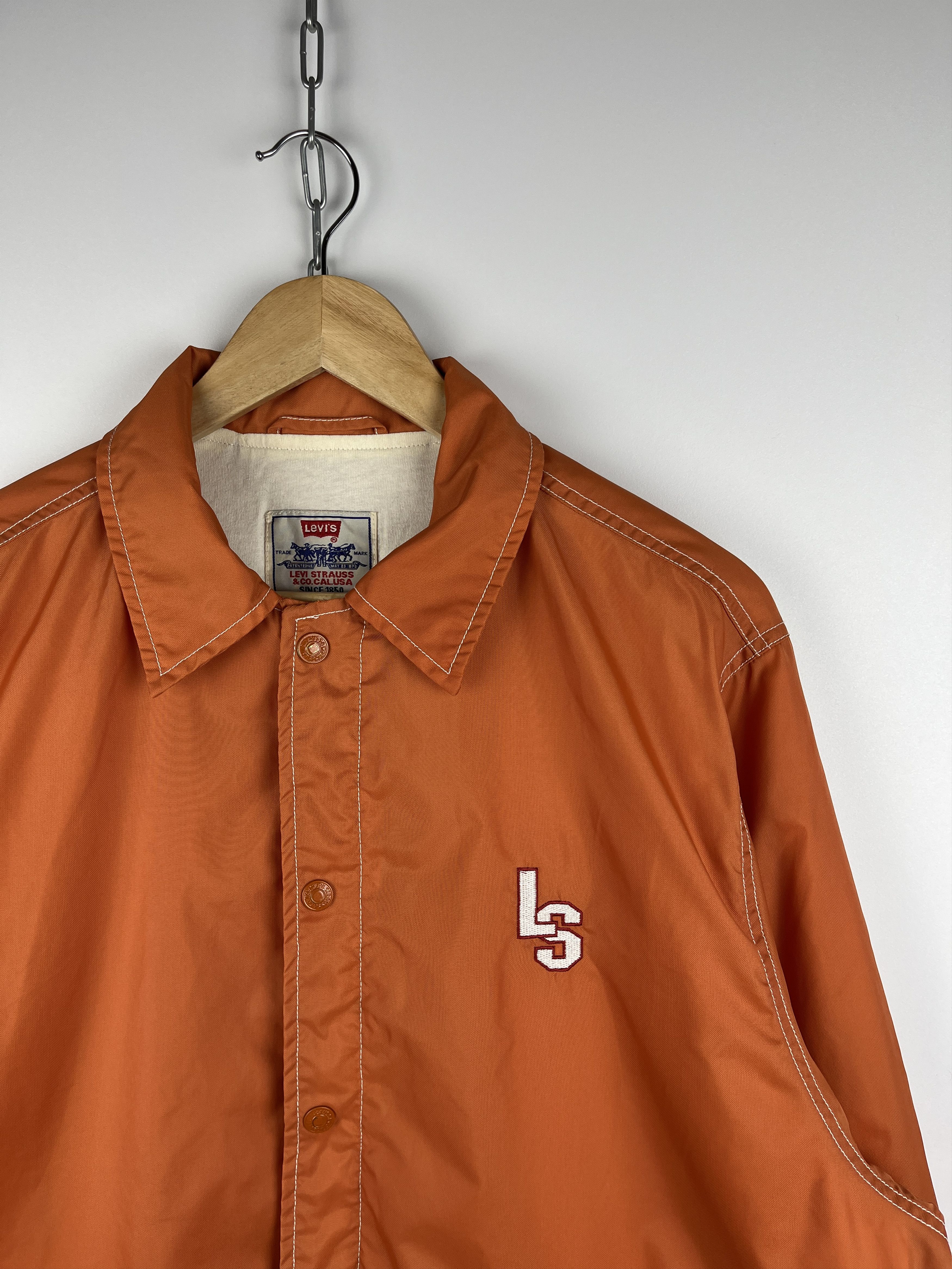 Levi's 90's Levi's Vintage Overshirt Nylon Jacket Size US S / EU 44-46 / 1 - 5 Thumbnail