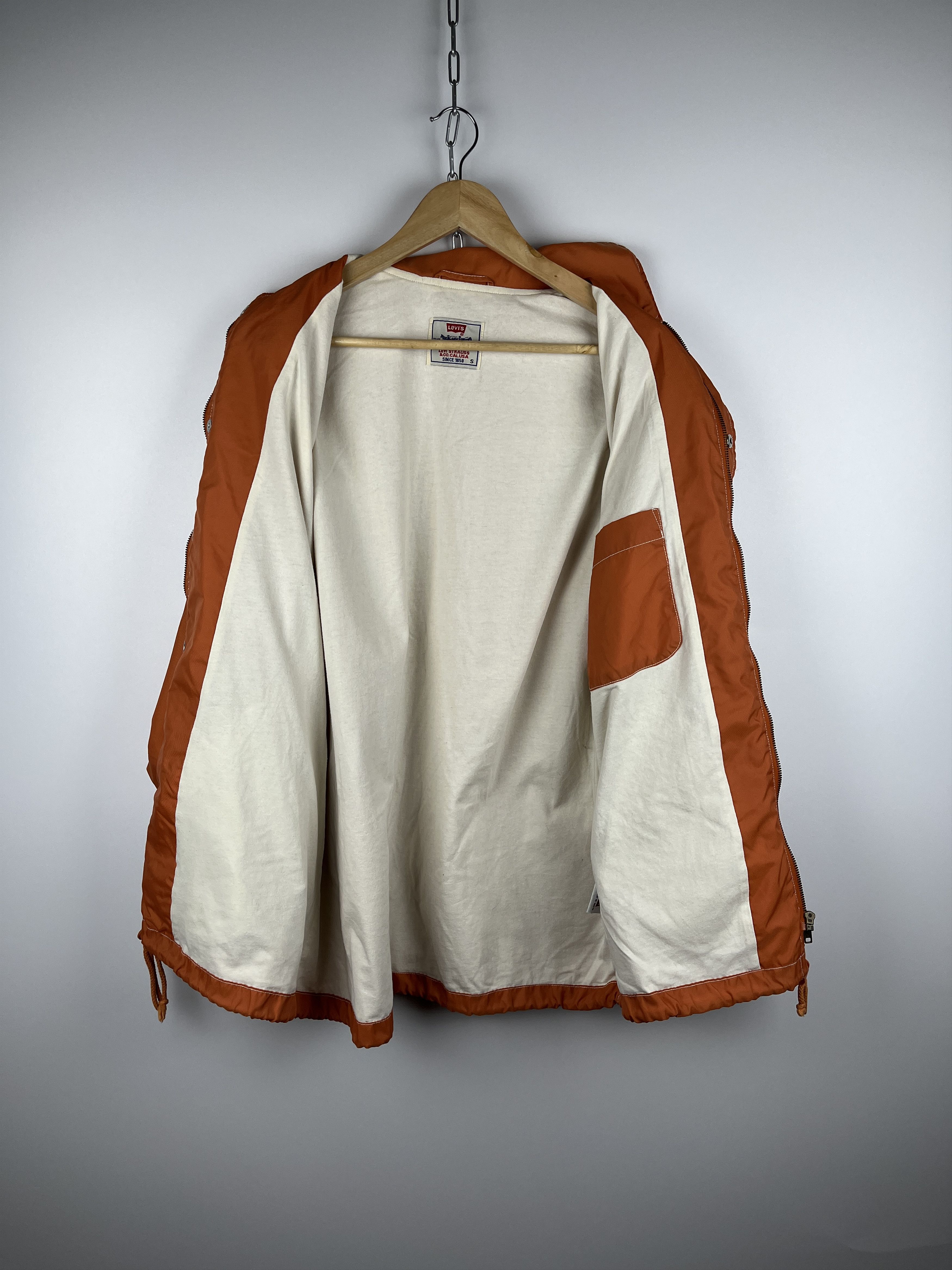 Levi's 90's Levi's Vintage Overshirt Nylon Jacket Size US S / EU 44-46 / 1 - 13 Thumbnail