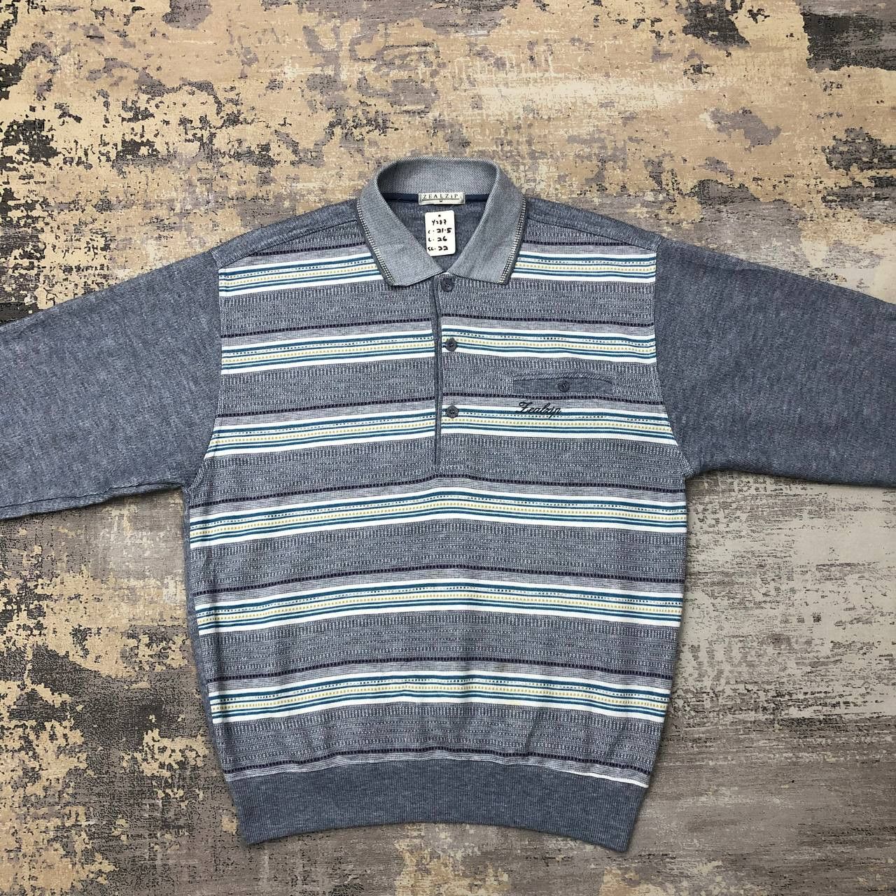 Designer × Japanese Brand Y287 VTG JAPAN ZEALZIP KNITWEAR Size US M / EU 48-50 / 2 - 2 Thumbnail