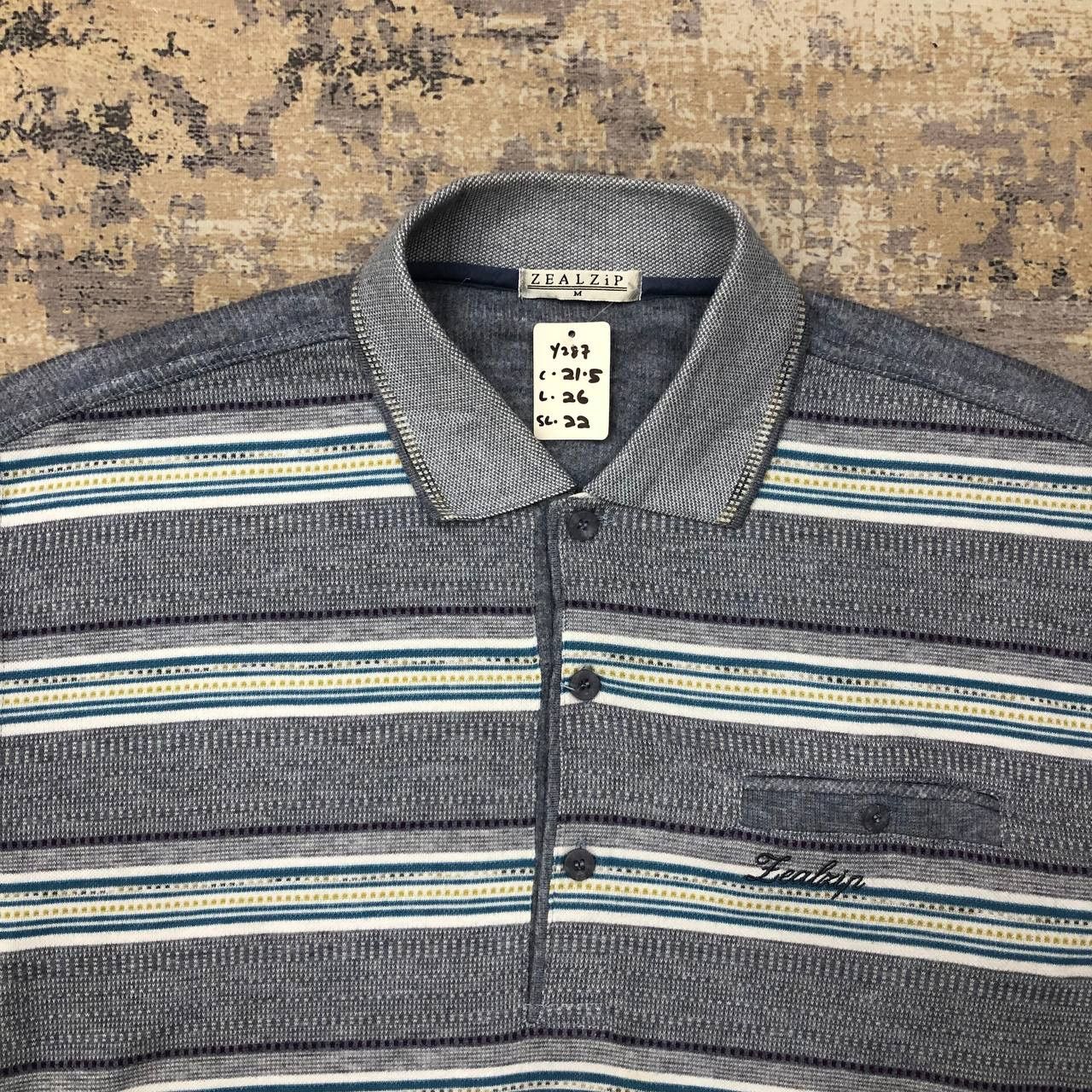 Designer × Japanese Brand Y287 VTG JAPAN ZEALZIP KNITWEAR Size US M / EU 48-50 / 2 - 4 Thumbnail