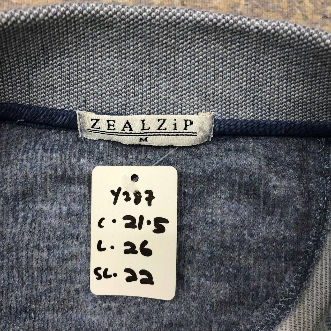 Designer × Japanese Brand Y287 VTG JAPAN ZEALZIP KNITWEAR Size US M / EU 48-50 / 2 - 10 Thumbnail