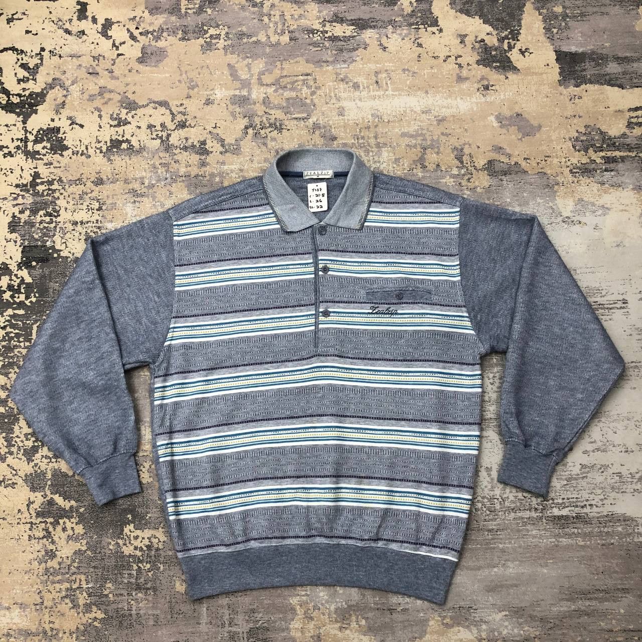 Designer × Japanese Brand Y287 VTG JAPAN ZEALZIP KNITWEAR Size US M / EU 48-50 / 2 - 1 Thumbnail