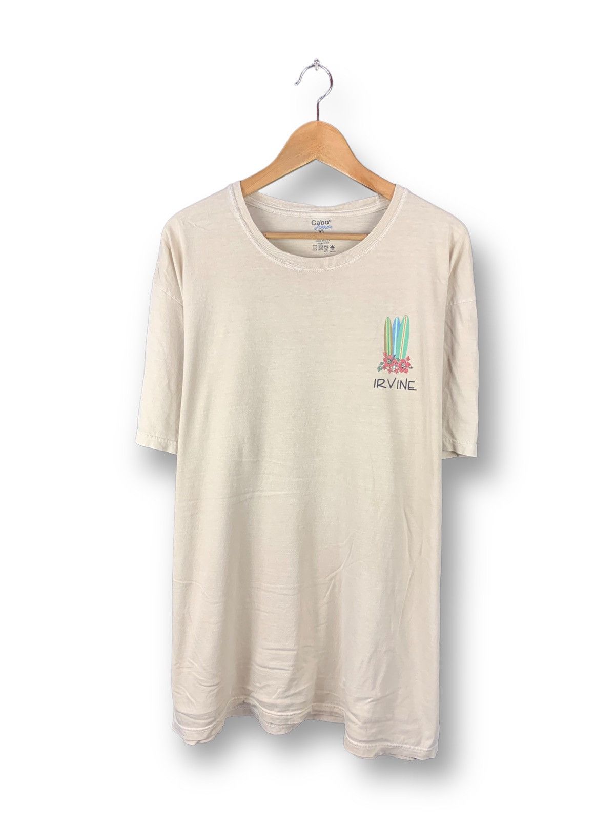 Vintage 🔥Vintage Style Hawaii Surf Tee Irvine Cabo Size US XL / EU 56 / 4 - 2 Thumbnail