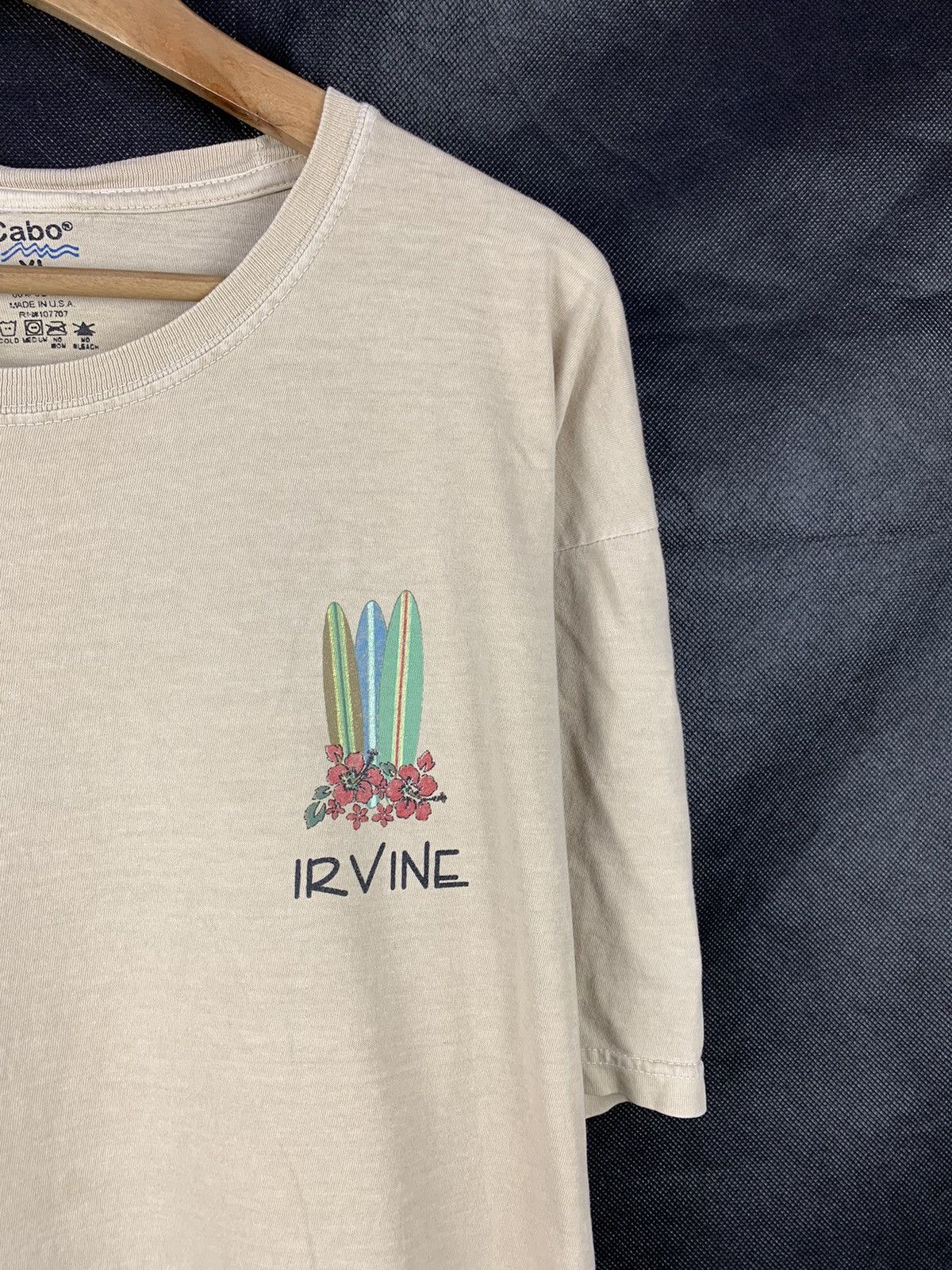 Vintage 🔥Vintage Style Hawaii Surf Tee Irvine Cabo Size US XL / EU 56 / 4 - 4 Thumbnail