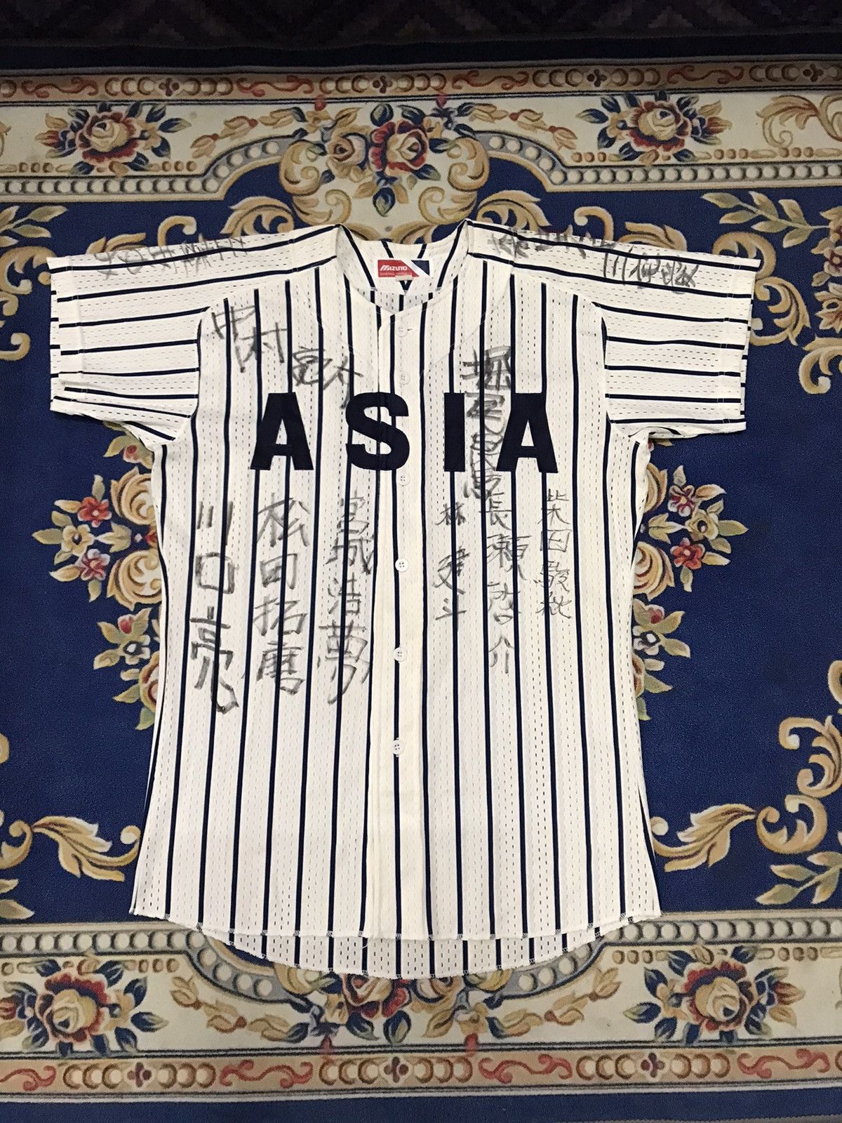 Japanese Brand × Vintage Baseball Jersey Mizuno Size US L / EU 52-54 / 3 - 1 Thumbnail