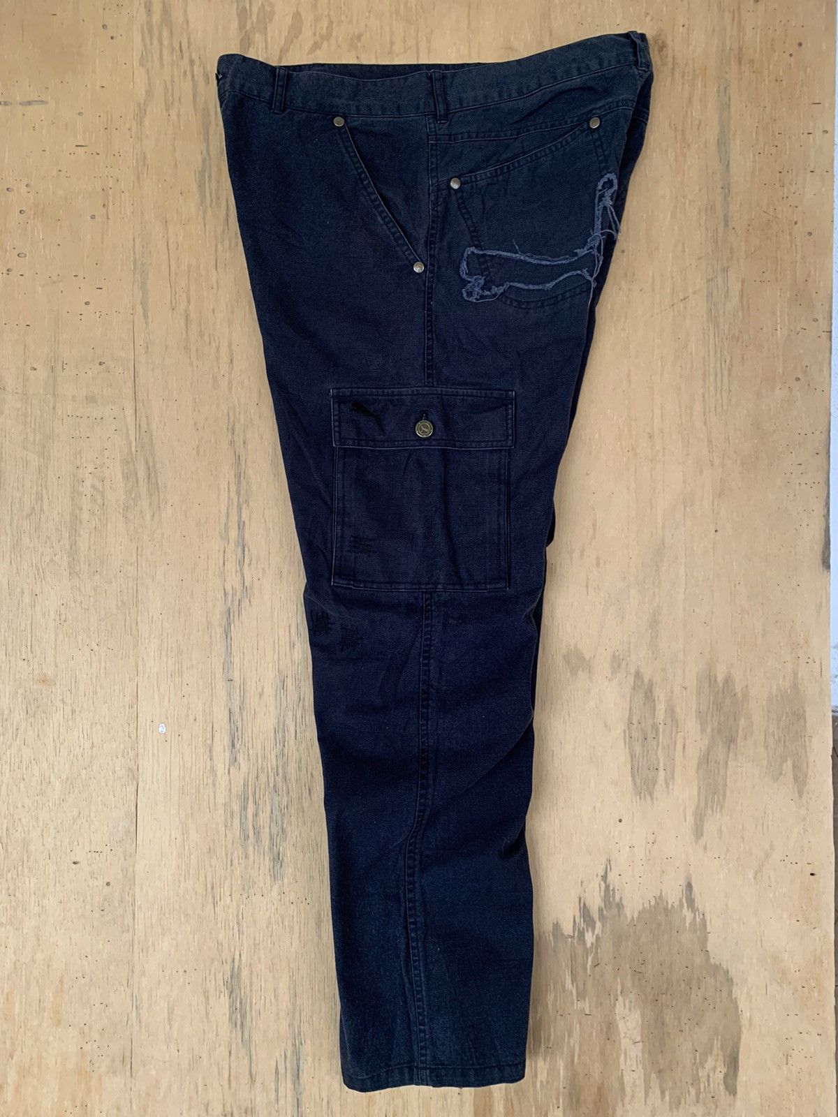 Puma × Vintage Puma Cargo Pant Big Logo Size US 34 / EU 50 - 1 Thumbnail