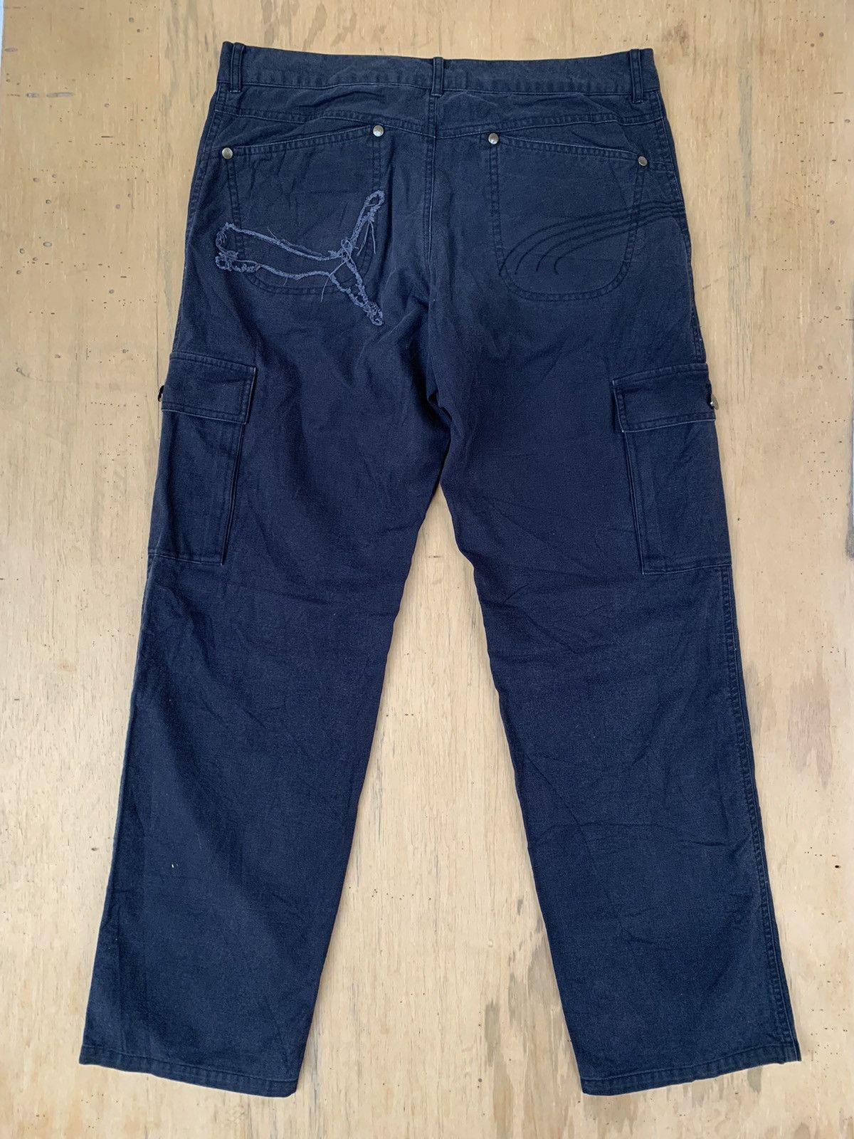 Puma × Vintage Puma Cargo Pant Big Logo Size US 34 / EU 50 - 3 Thumbnail