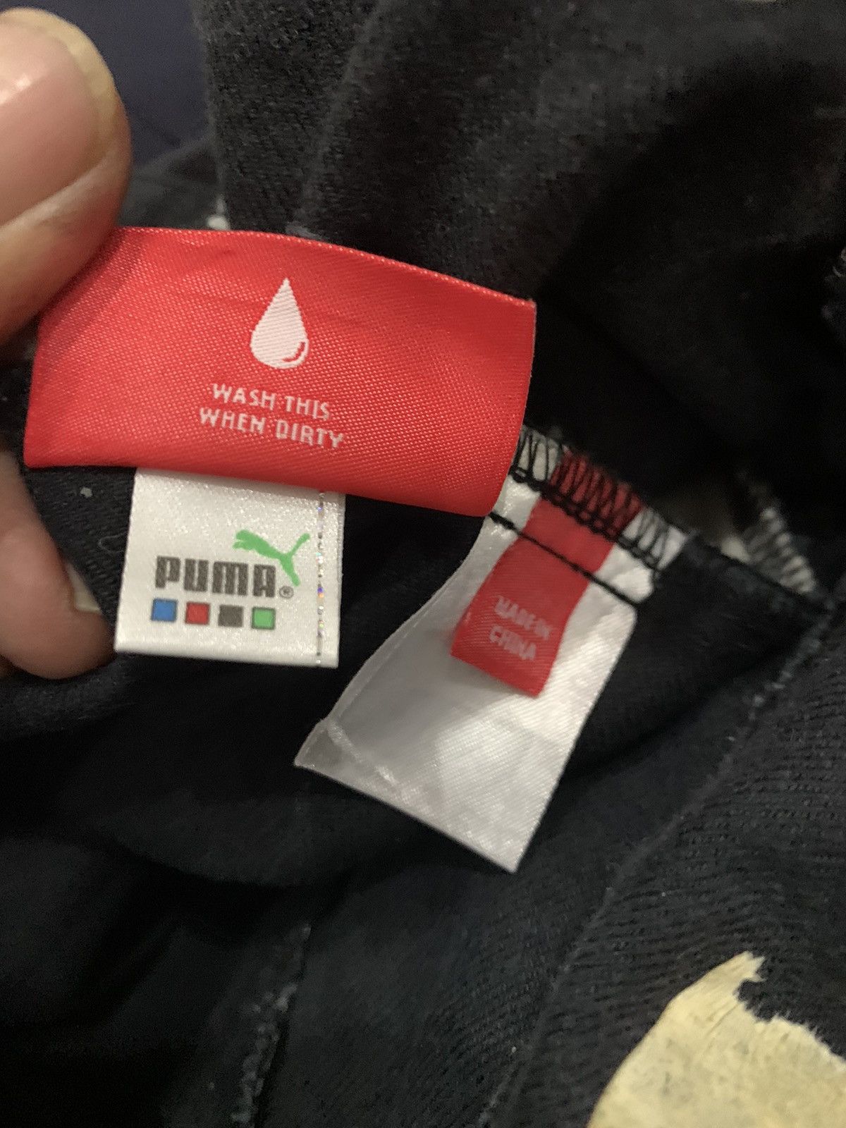 Puma × Vintage Puma Cargo Pant Big Logo Size US 34 / EU 50 - 13 Thumbnail