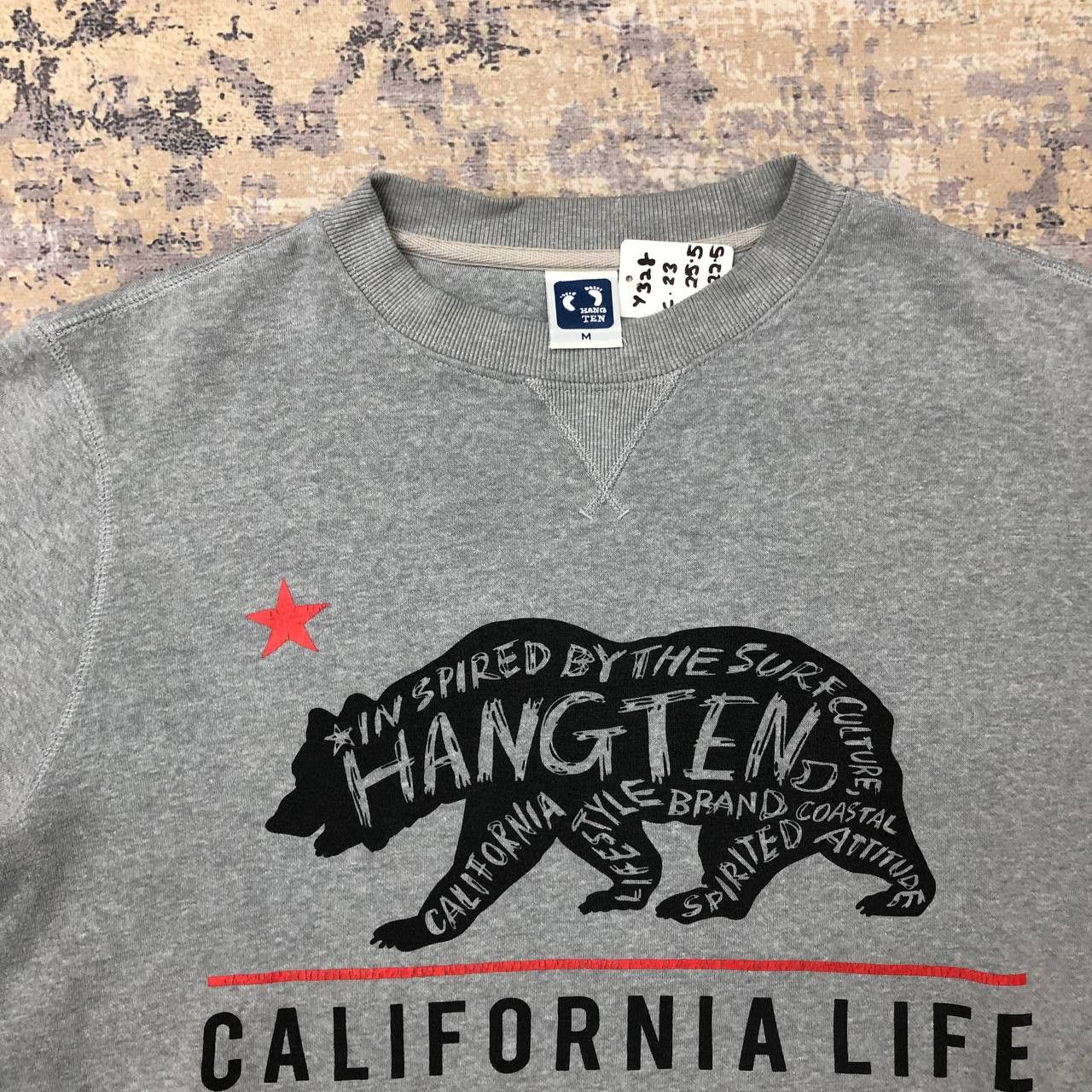 Hang Ten × Japanese Brand Y328 HANG TEN THE SURF CULTURE SWEATSHIRT Size US M / EU 48-50 / 2 - 3 Thumbnail