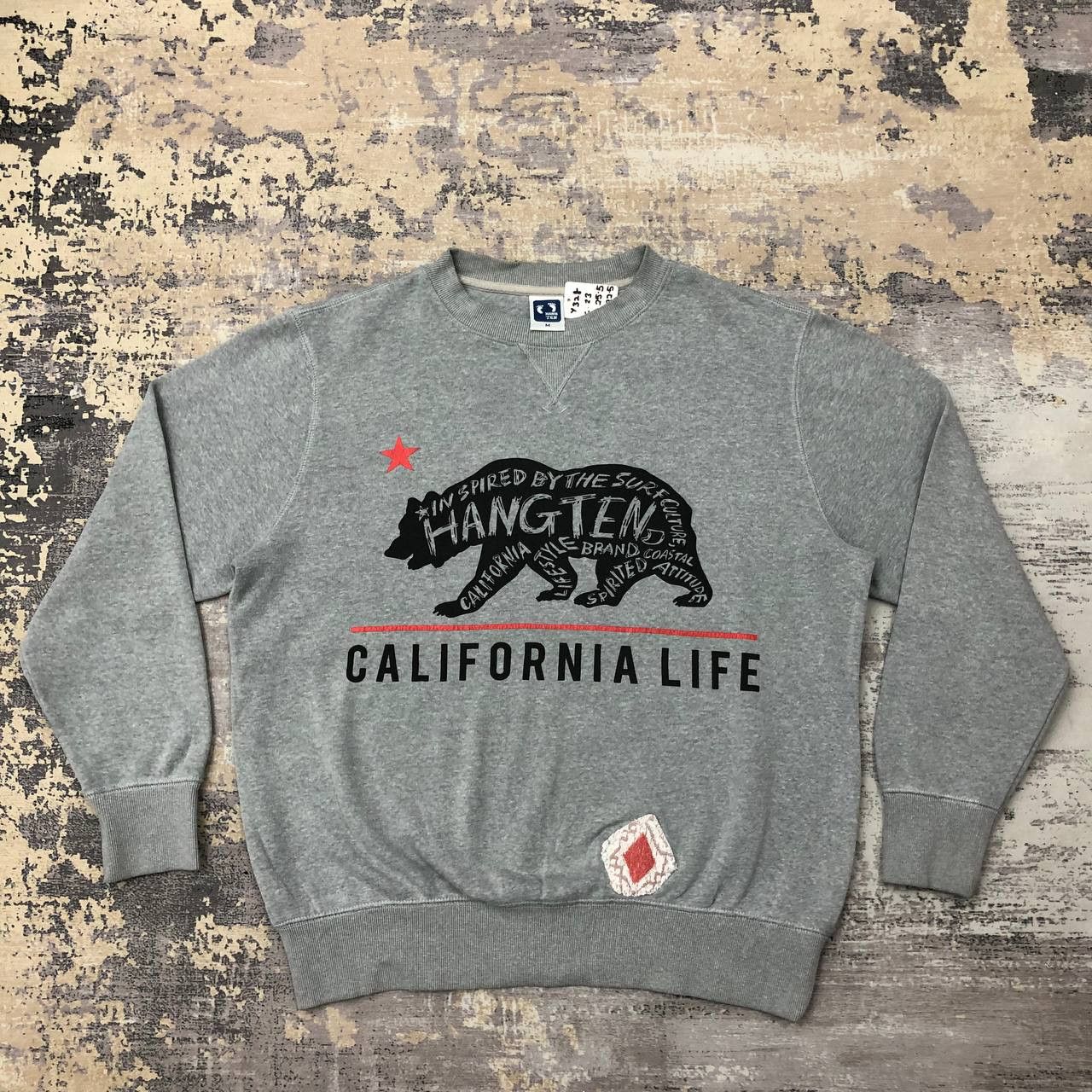 Hang Ten × Japanese Brand Y328 HANG TEN THE SURF CULTURE SWEATSHIRT Size US M / EU 48-50 / 2 - 1 Thumbnail