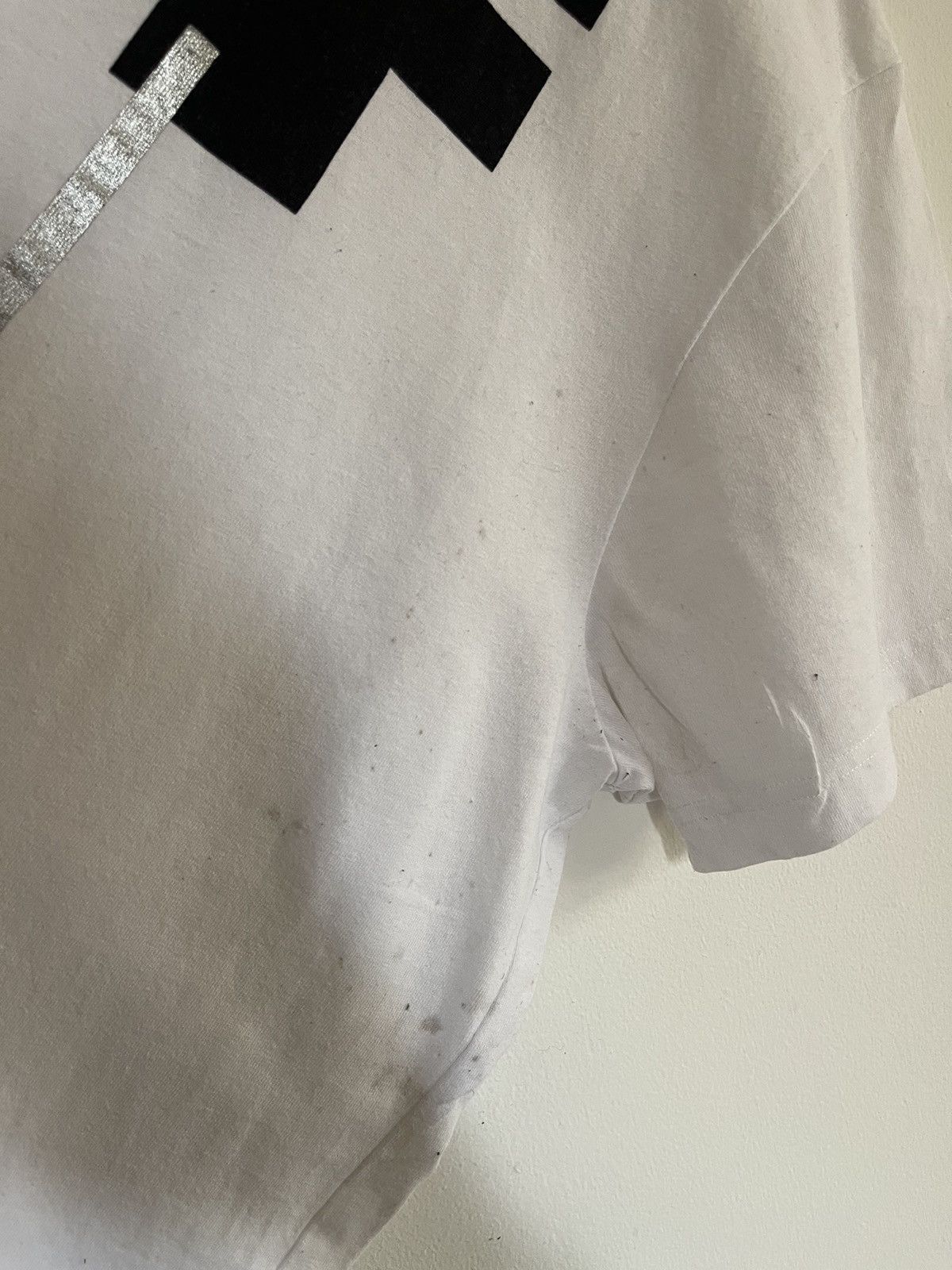 Off-White Off white cut off TEE Size US L / EU 52-54 / 3 - 10 Thumbnail