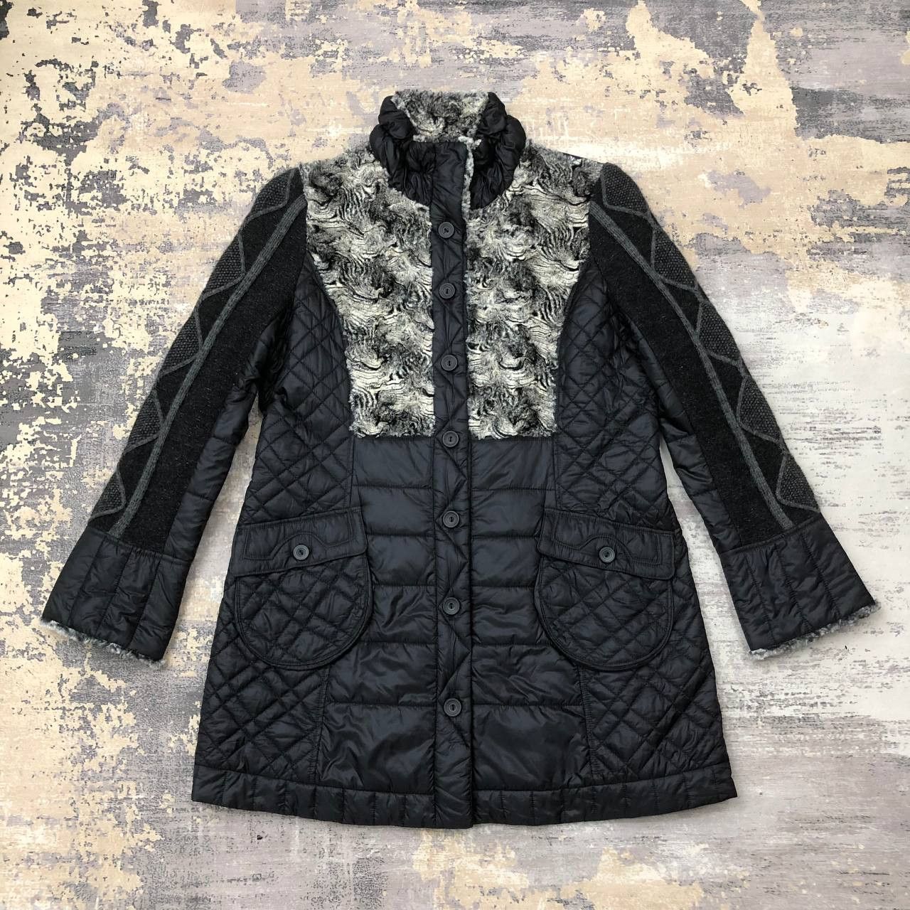 Japanese Brand Y319 CHAMOIS DEPO HYBRID FUR DOWN WOMAN JACKET Size M / US 6-8 / IT 42-44 - 1 Thumbnail
