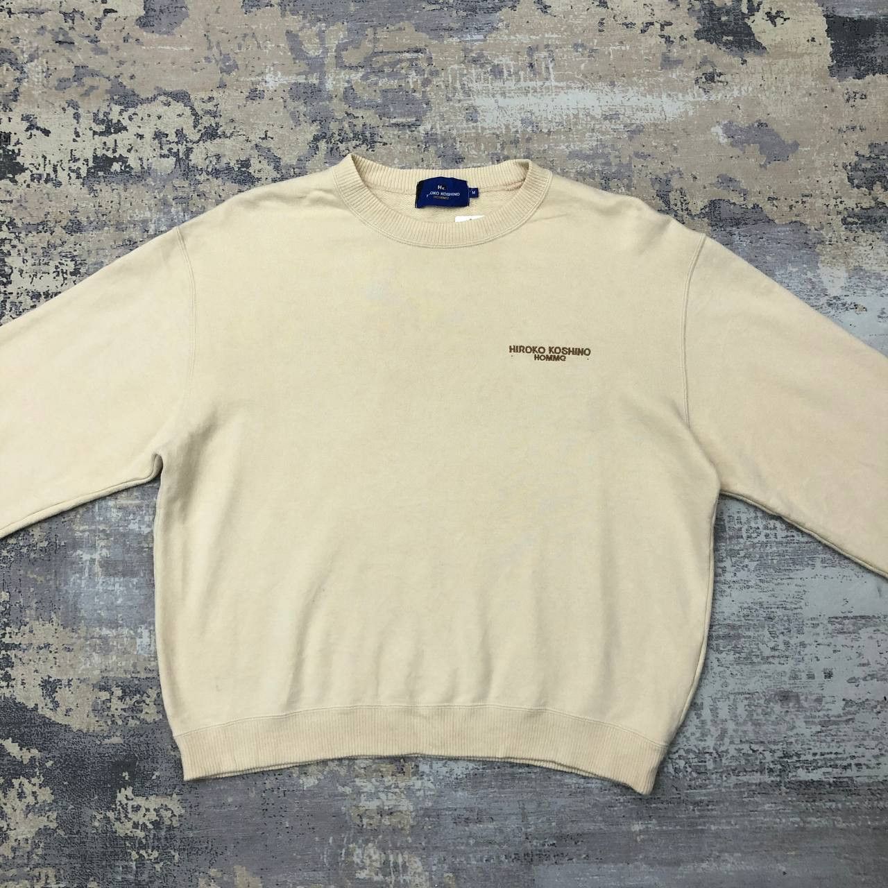 Hiroko Koshino Homme × Japanese Brand Y318 HIROKO KOSHINO HOMME SWEATSHIRT Size US M / EU 48-50 / 2 - 2 Thumbnail