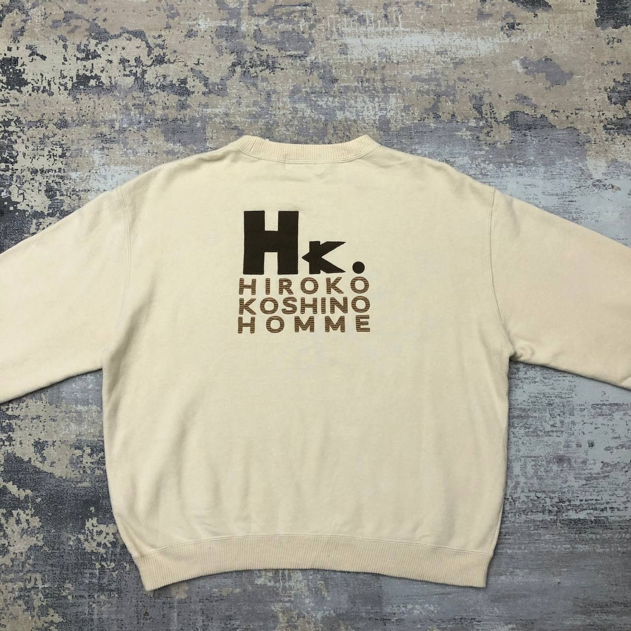 Hiroko Koshino Homme × Japanese Brand Y318 HIROKO KOSHINO HOMME SWEATSHIRT Size US M / EU 48-50 / 2 - 1 Thumbnail