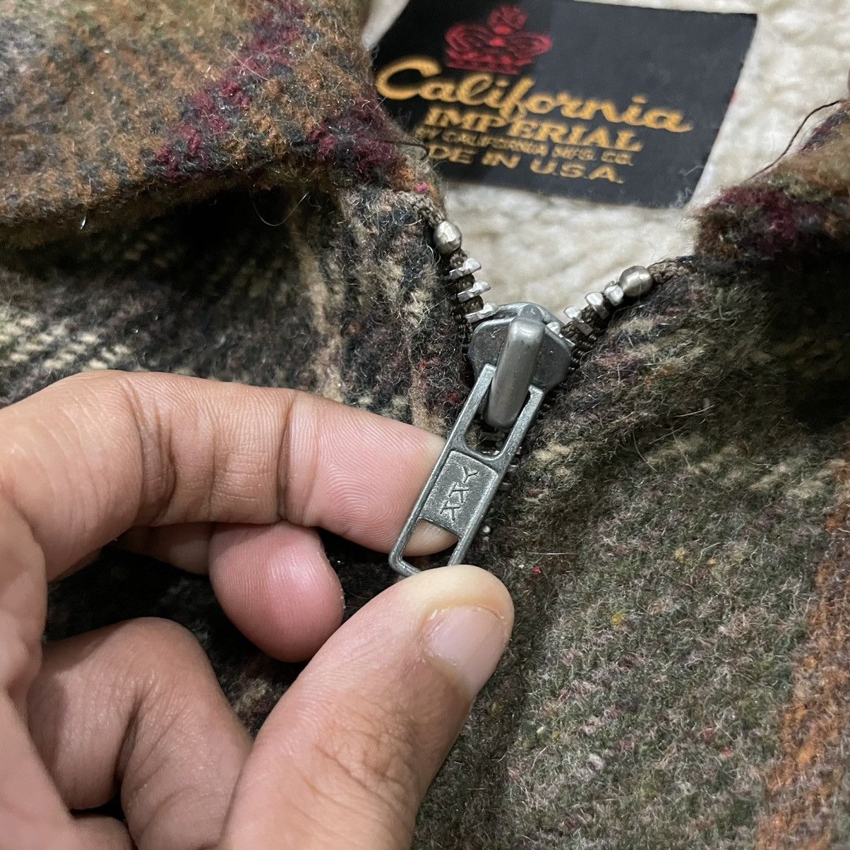 Imperial Vintage California Imperial Wool Flannel Jacket Size US L / EU 52-54 / 3 - 4 Thumbnail
