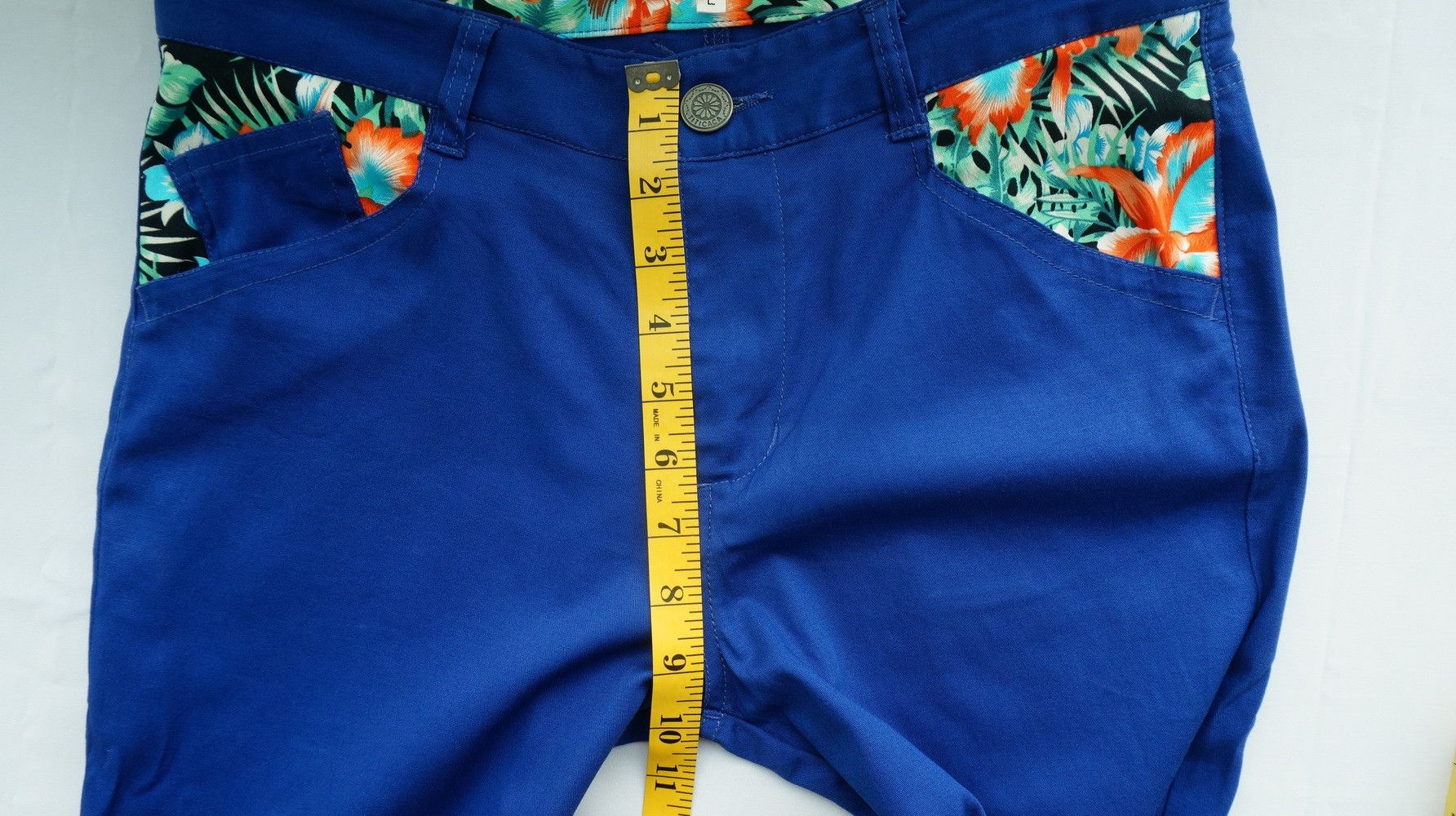 Japanese Brand Japanese Brand TITICACA Floral Pocket Women's Casual Pants Size 31" - 8 Thumbnail