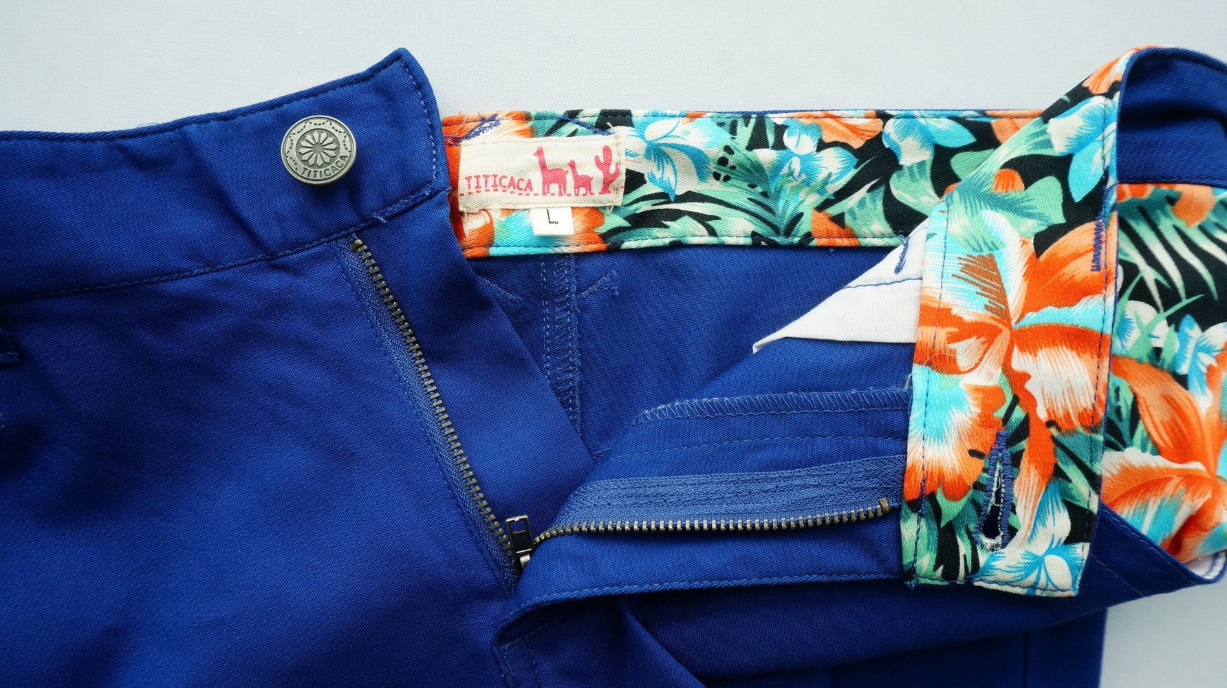 Japanese Brand Japanese Brand TITICACA Floral Pocket Women's Casual Pants Size 31" - 13 Thumbnail