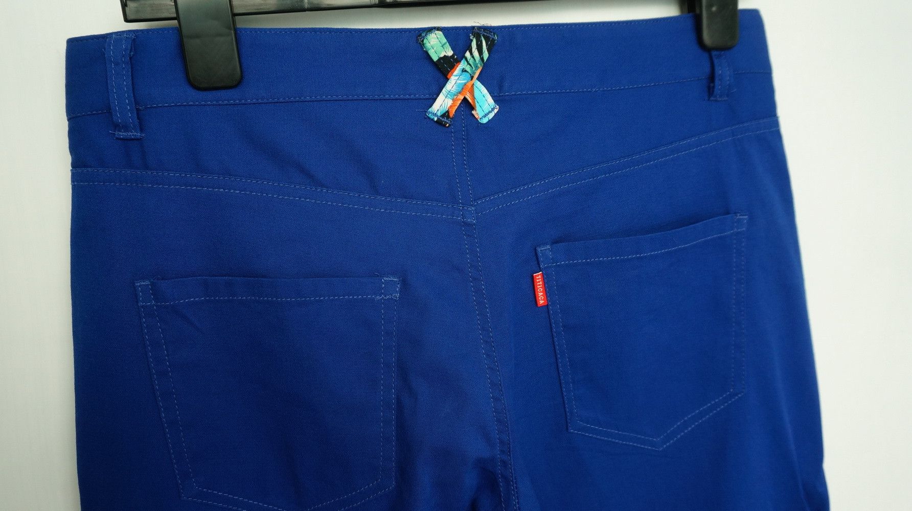 Japanese Brand Japanese Brand TITICACA Floral Pocket Women's Casual Pants Size 31" - 6 Thumbnail