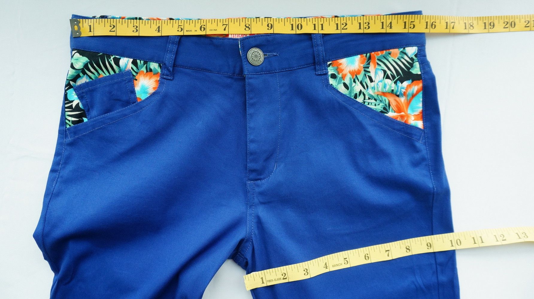 Japanese Brand Japanese Brand TITICACA Floral Pocket Women's Casual Pants Size 31" - 7 Thumbnail