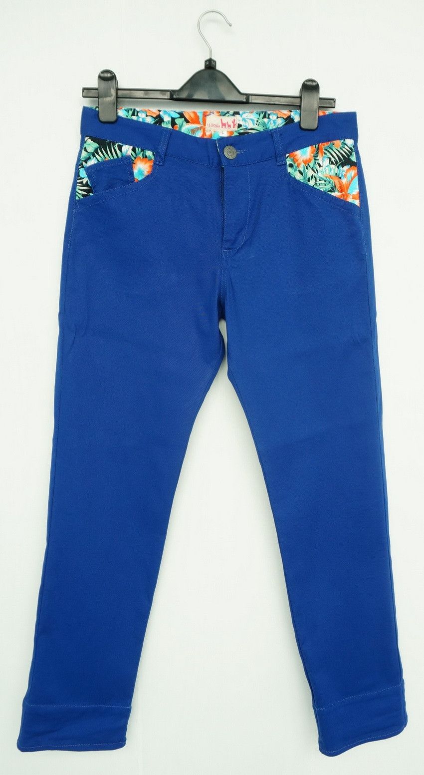 Japanese Brand Japanese Brand TITICACA Floral Pocket Women's Casual Pants Size 31" - 2 Thumbnail
