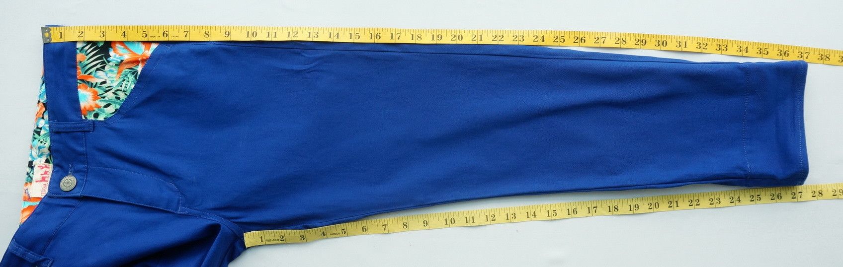 Japanese Brand Japanese Brand TITICACA Floral Pocket Women's Casual Pants Size 31" - 10 Thumbnail