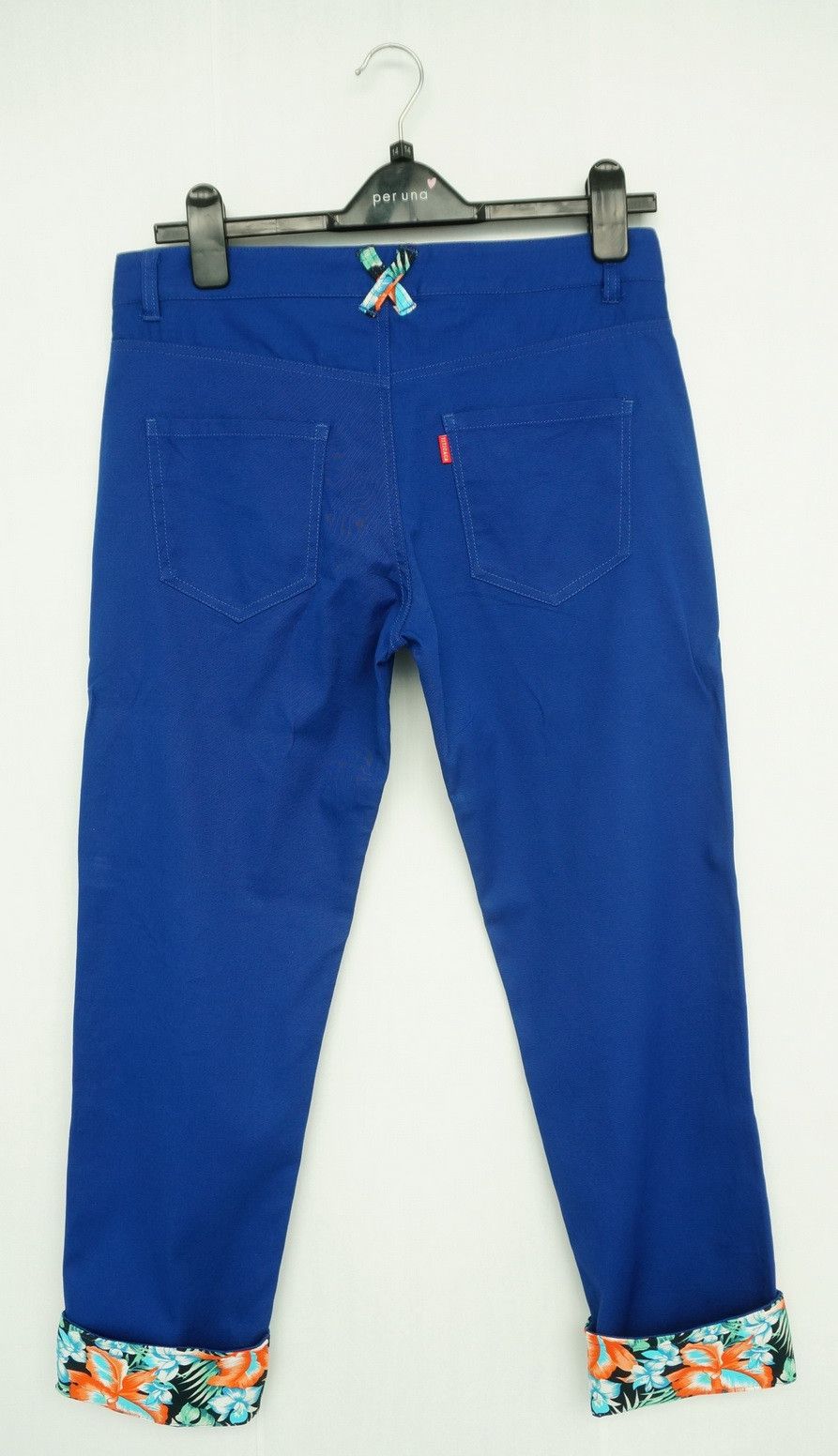 Japanese Brand Japanese Brand TITICACA Floral Pocket Women's Casual Pants Size 31" - 4 Thumbnail
