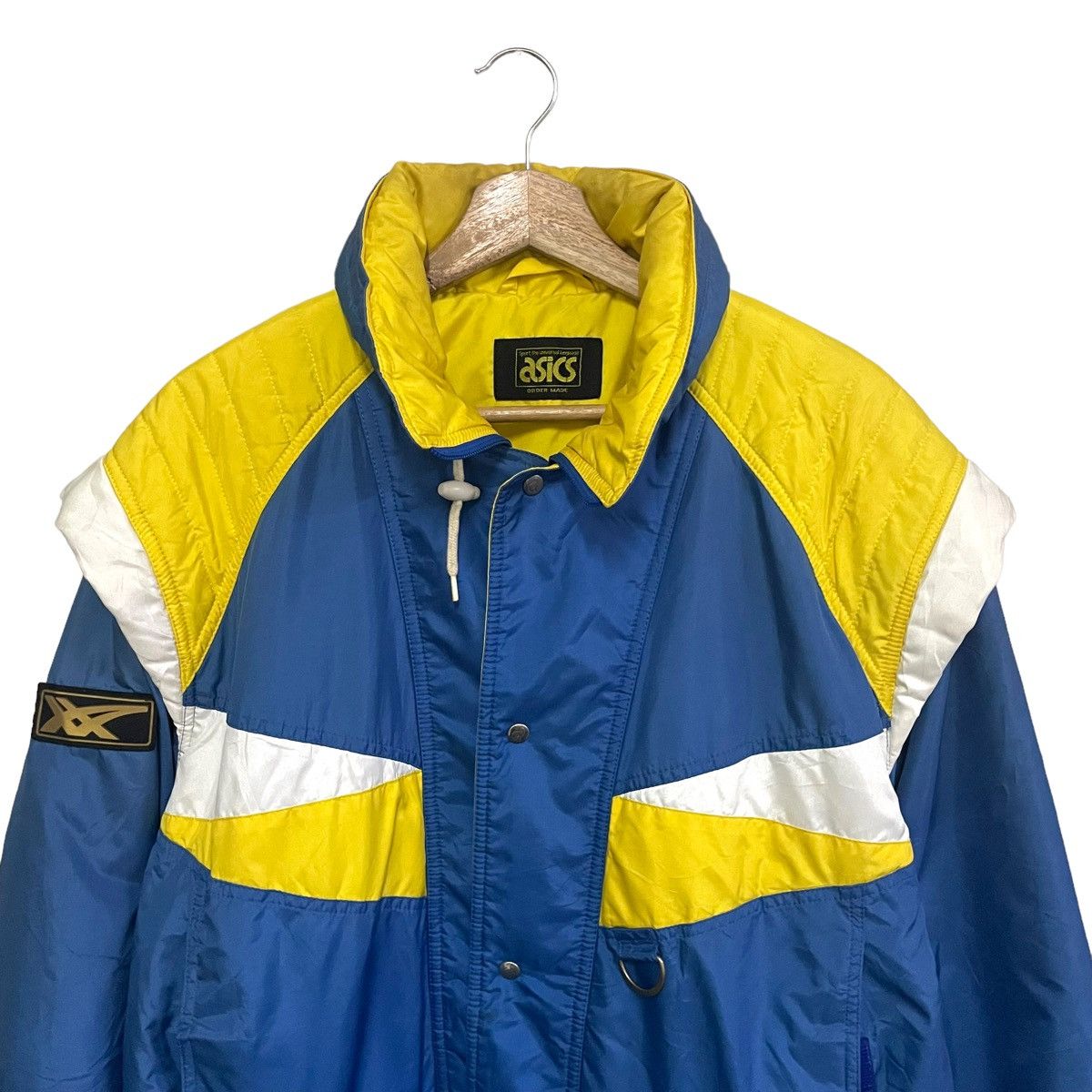 Asics × Japanese Brand 💥90s MATSUMOTO x ASICS JAPAN RACING TEAM JACKET Size US L / EU 52-54 / 3 - 8 Thumbnail