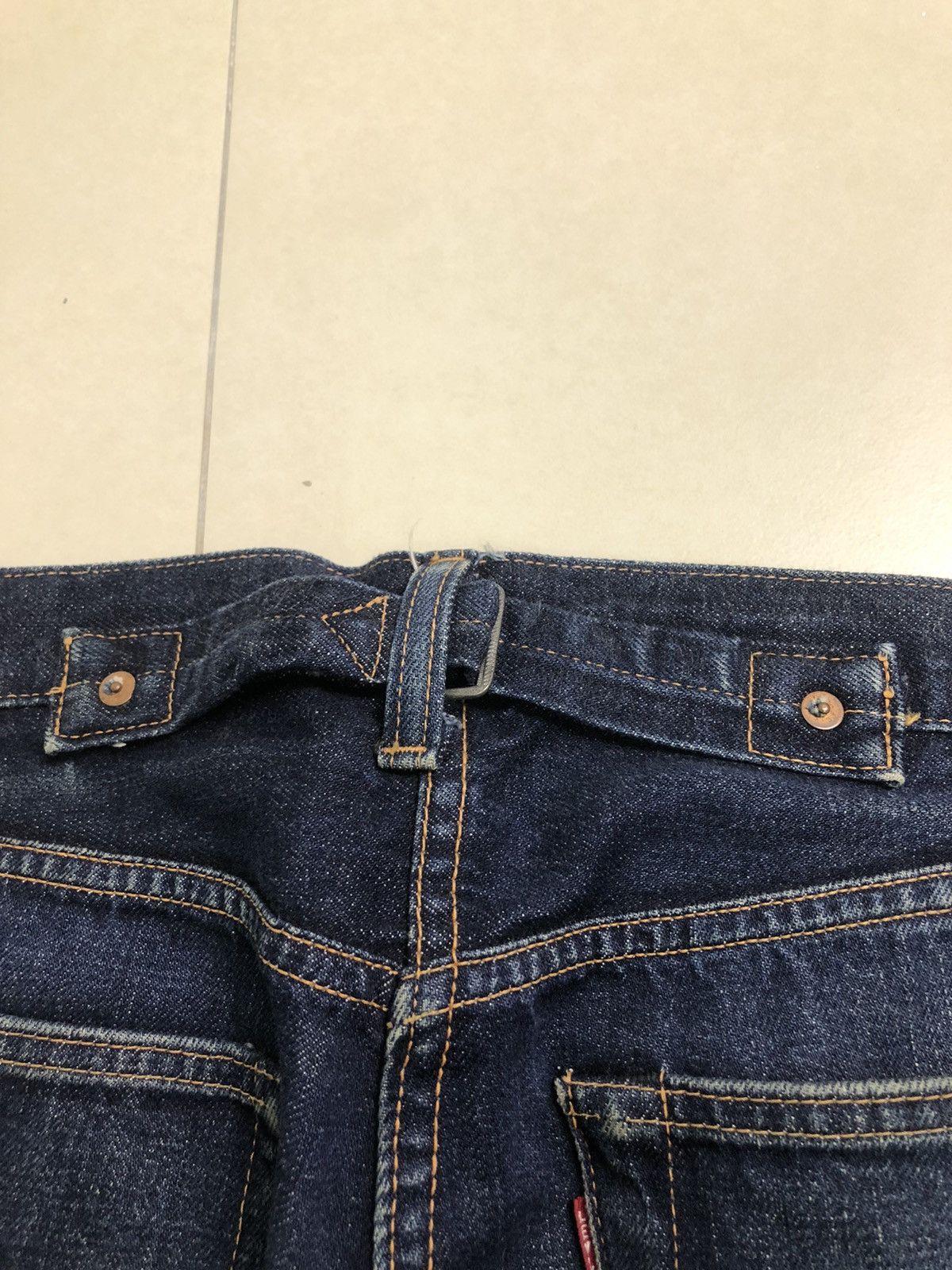Levi's Vintage LVC Levi’s 501XX Big E Selvedge buckle back Size US 36 / EU 52 - 9 Thumbnail