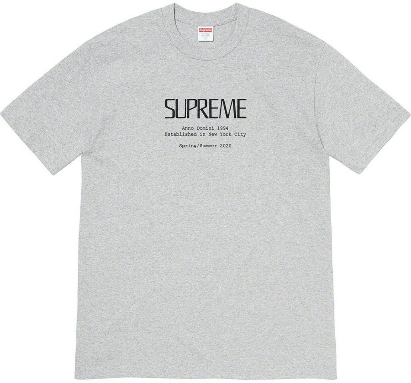 Streetwear Brands Anno Domini Supreme Shirt Tee Supreme Supreme