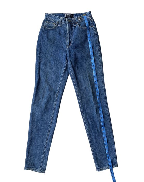 Vintage Lowrise Jeans Women's 26in Blue Flare Grunge Requested