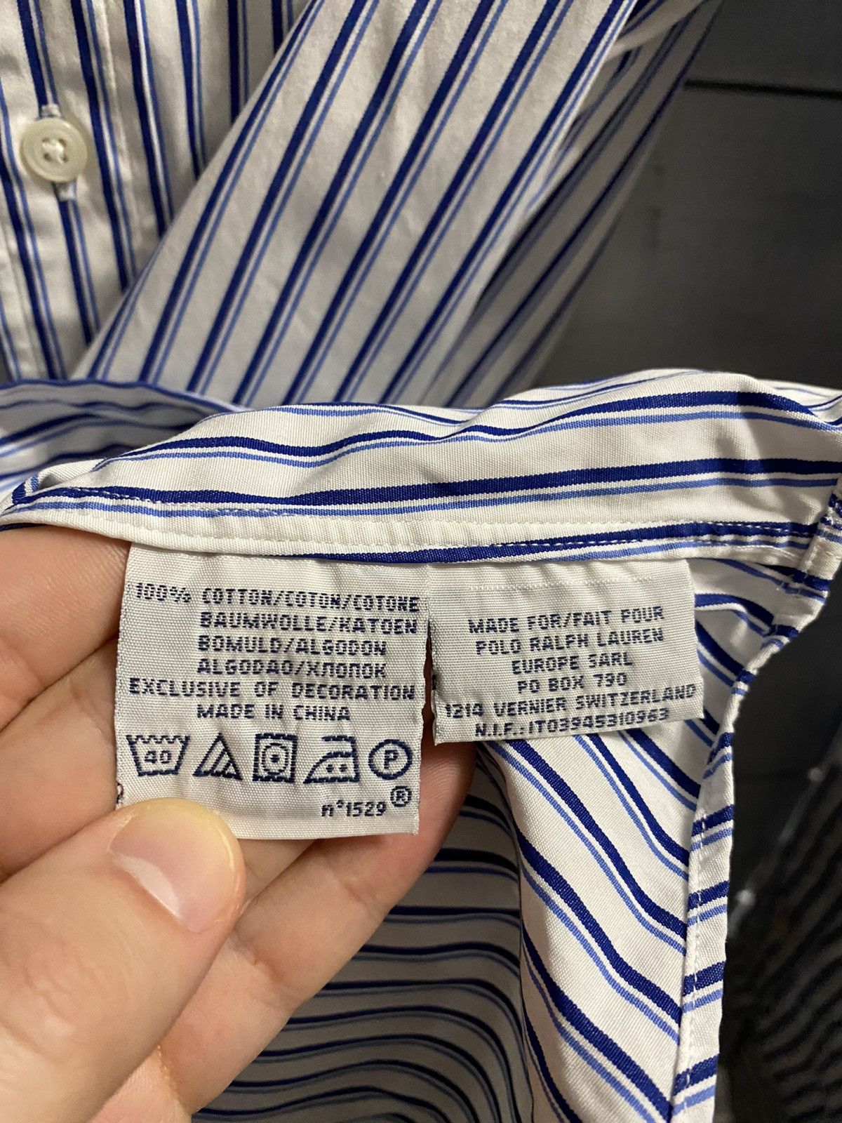 Ralph Lauren Vintage Striped Shirt Ralph Lauren Size M Size US M / EU 48-50 / 2 - 9 Thumbnail