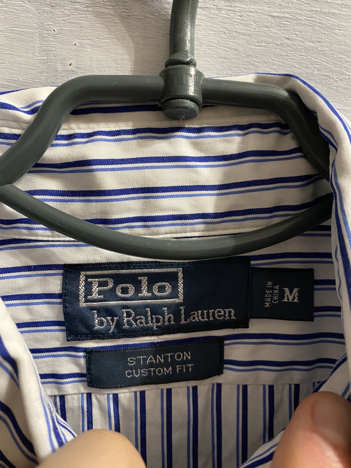 Ralph Lauren Vintage Striped Shirt Ralph Lauren Size M Size US M / EU 48-50 / 2 - 8 Thumbnail
