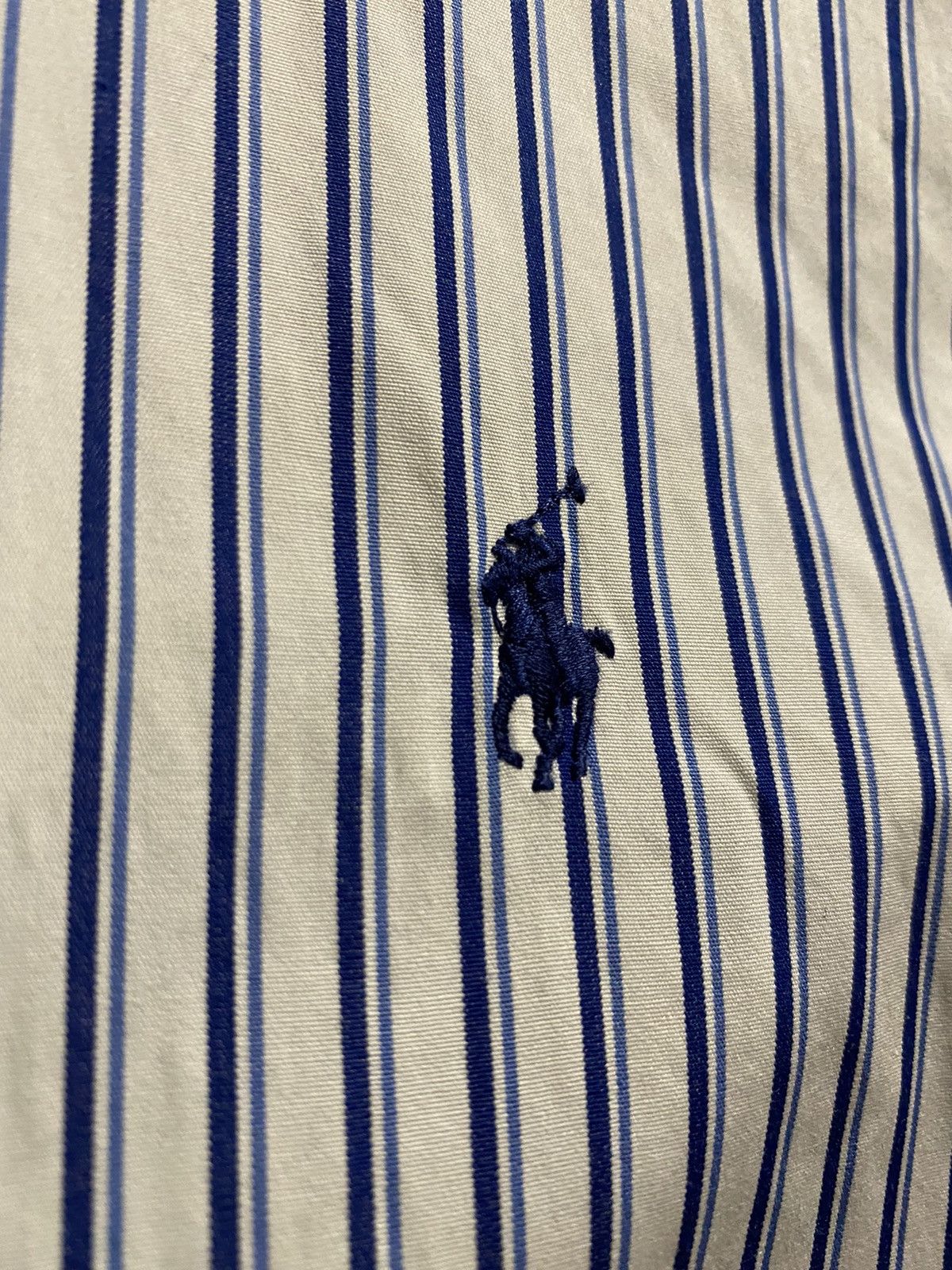 Ralph Lauren Vintage Striped Shirt Ralph Lauren Size M Size US M / EU 48-50 / 2 - 2 Thumbnail